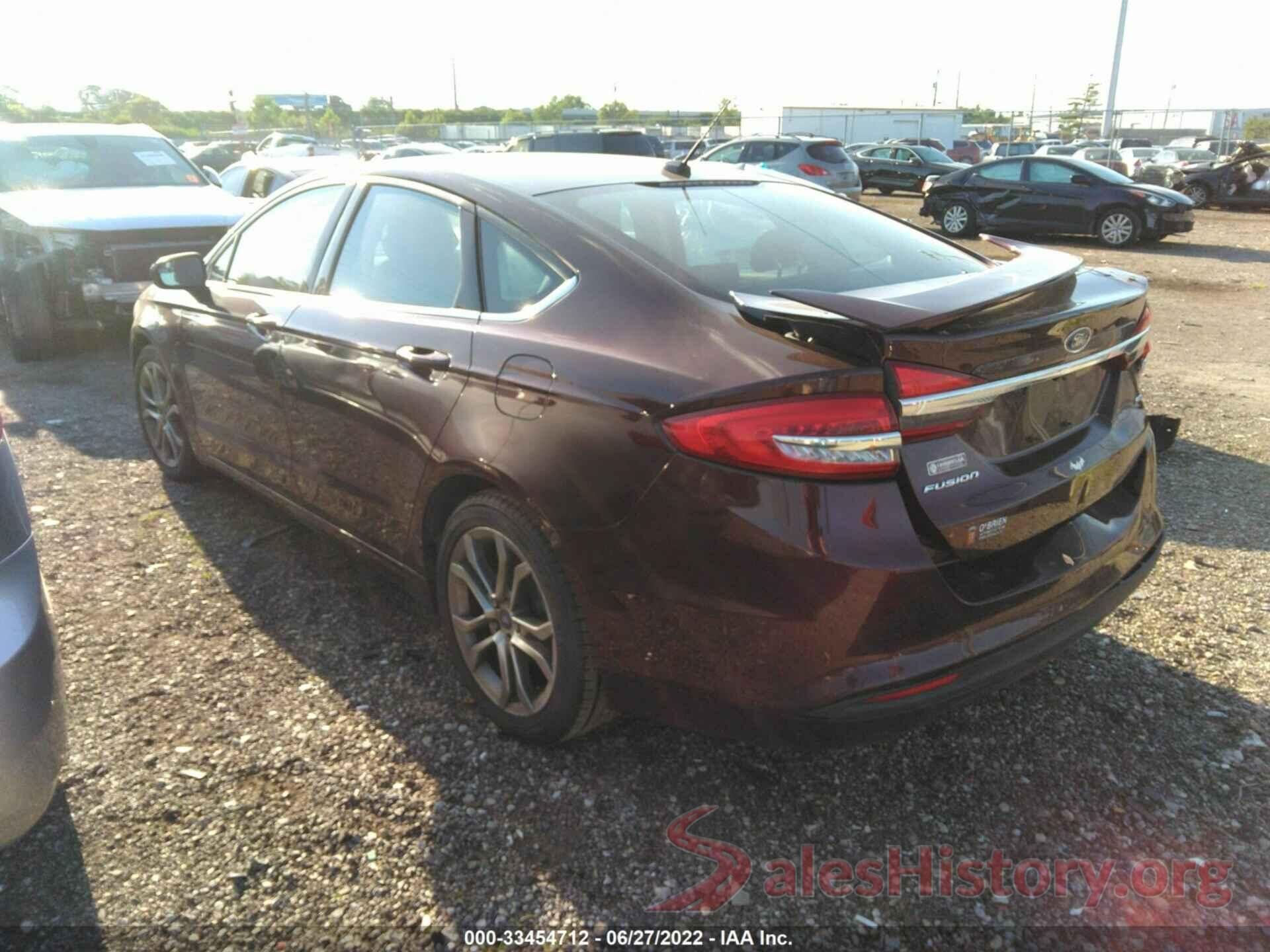 3FA6P0H79HR341180 2017 FORD FUSION