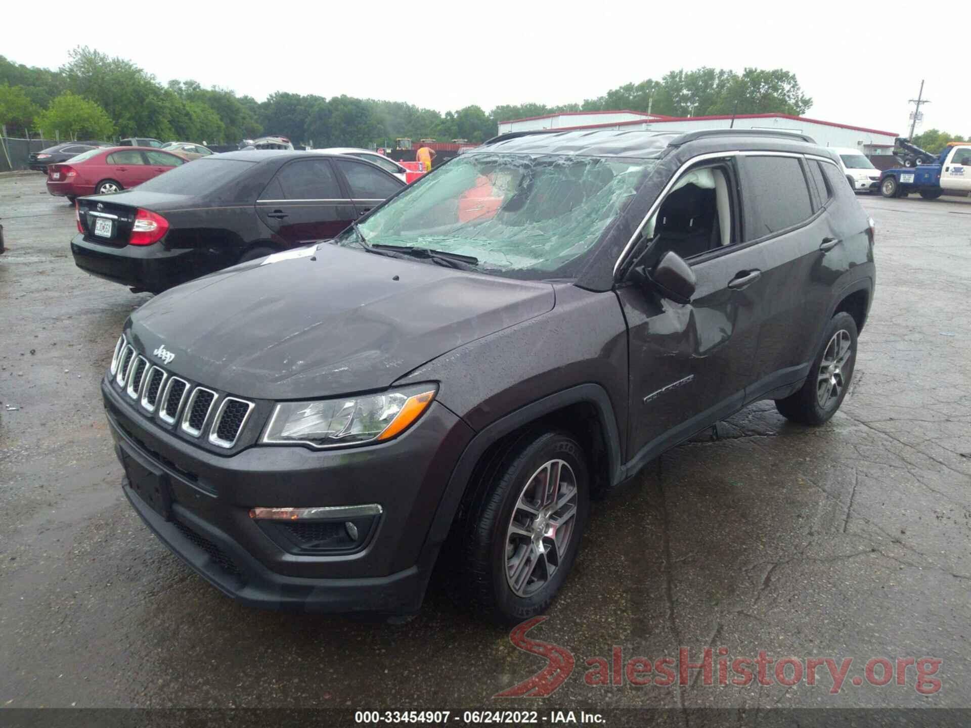 3C4NJDBB3LT153746 2020 JEEP COMPASS