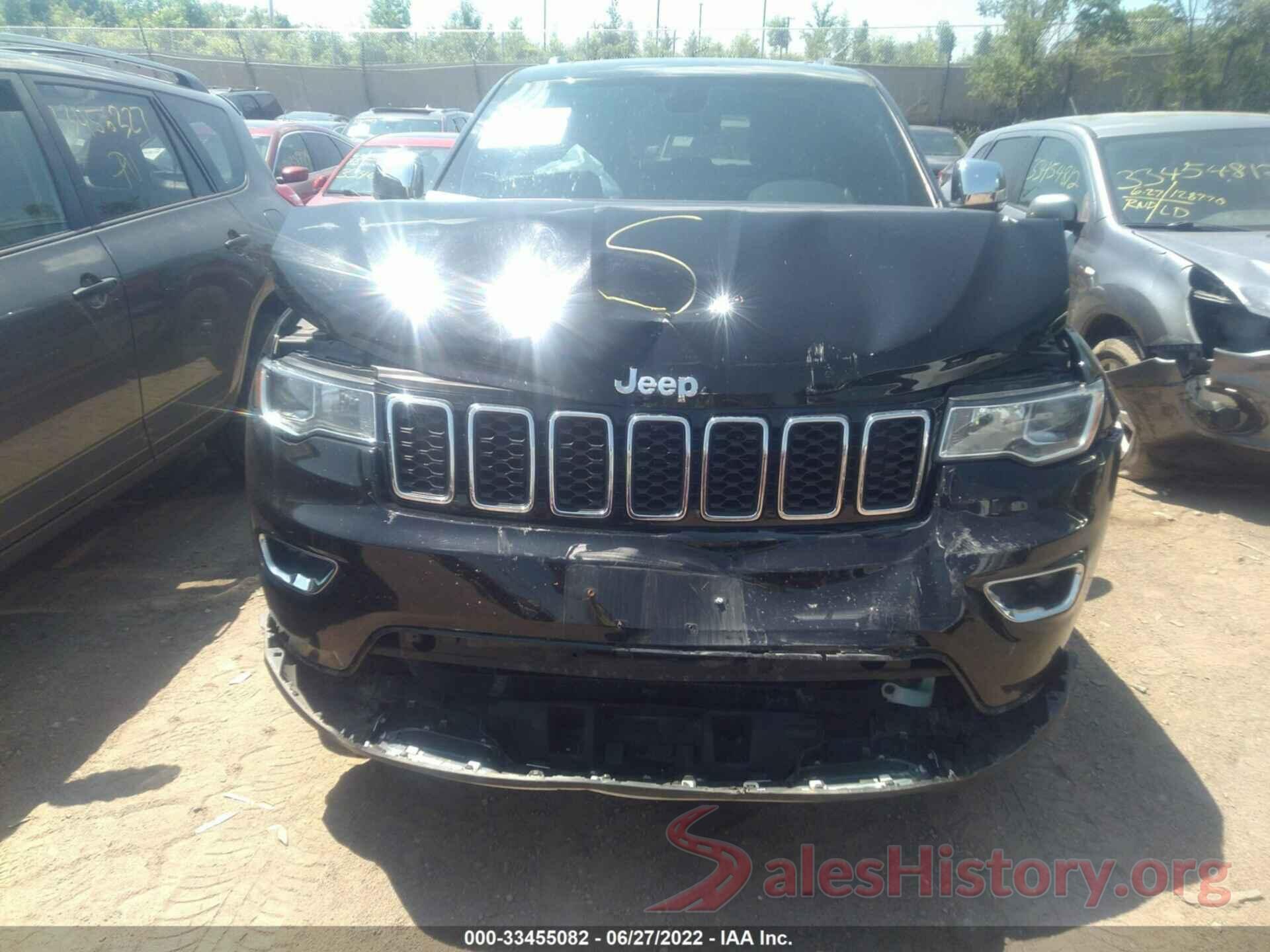 1C4RJFBG4JC241318 2018 JEEP GRAND CHEROKEE