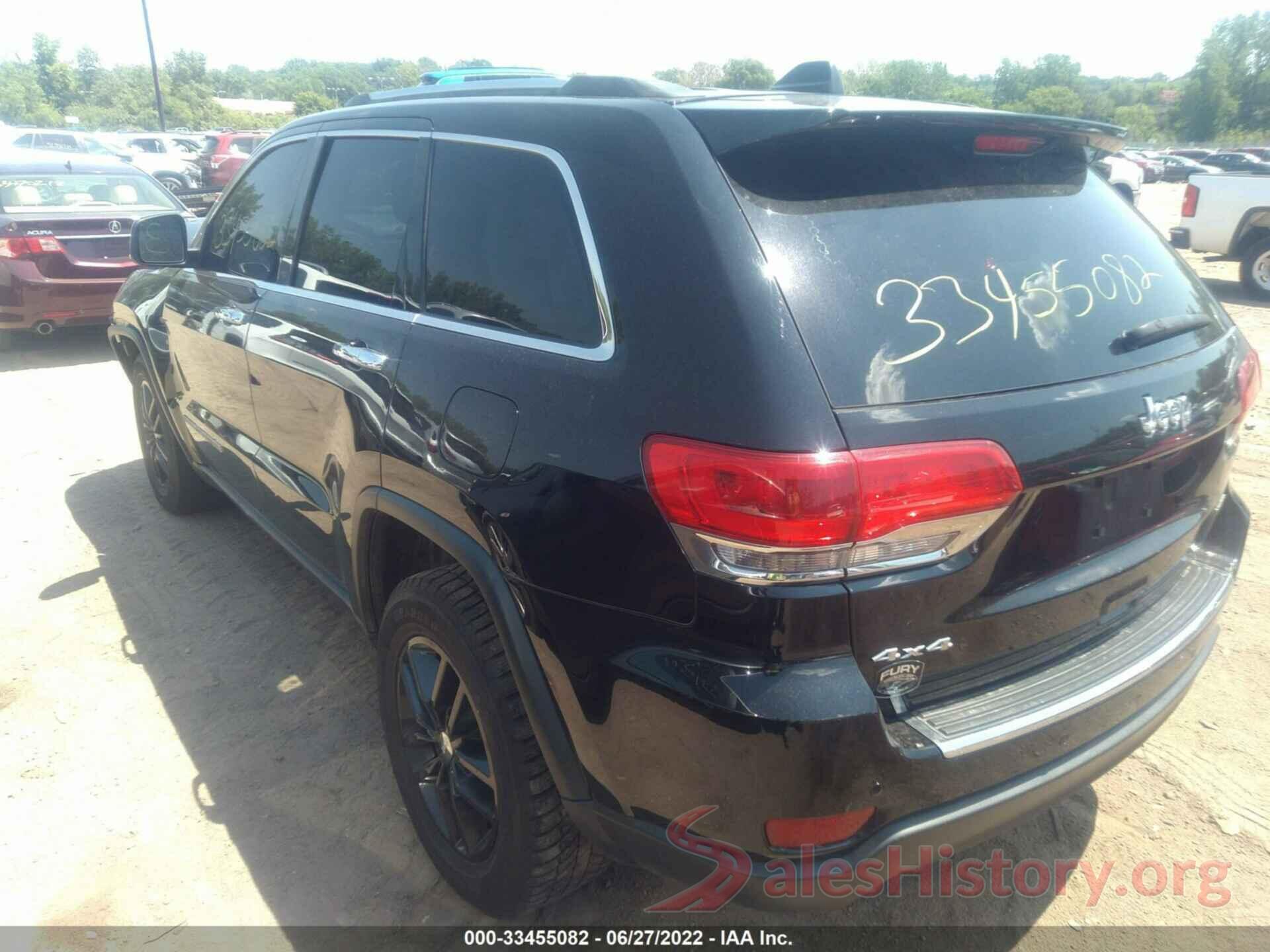 1C4RJFBG4JC241318 2018 JEEP GRAND CHEROKEE