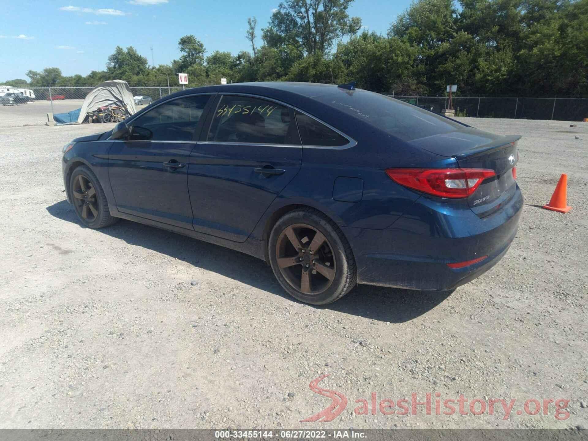 5NPE24AFXGH388765 2016 HYUNDAI SONATA