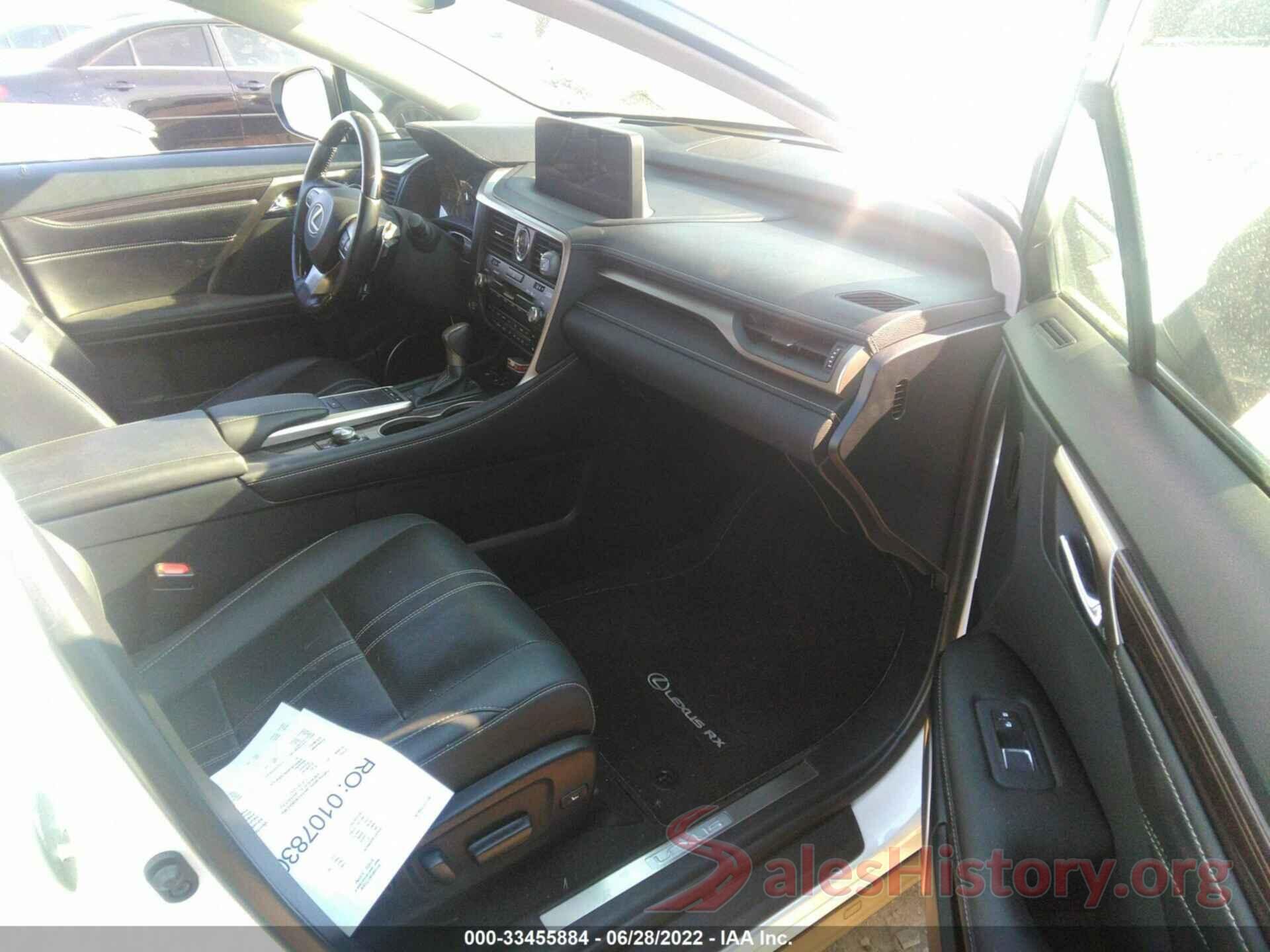 JTJJZKEA7L2016712 2020 LEXUS RX