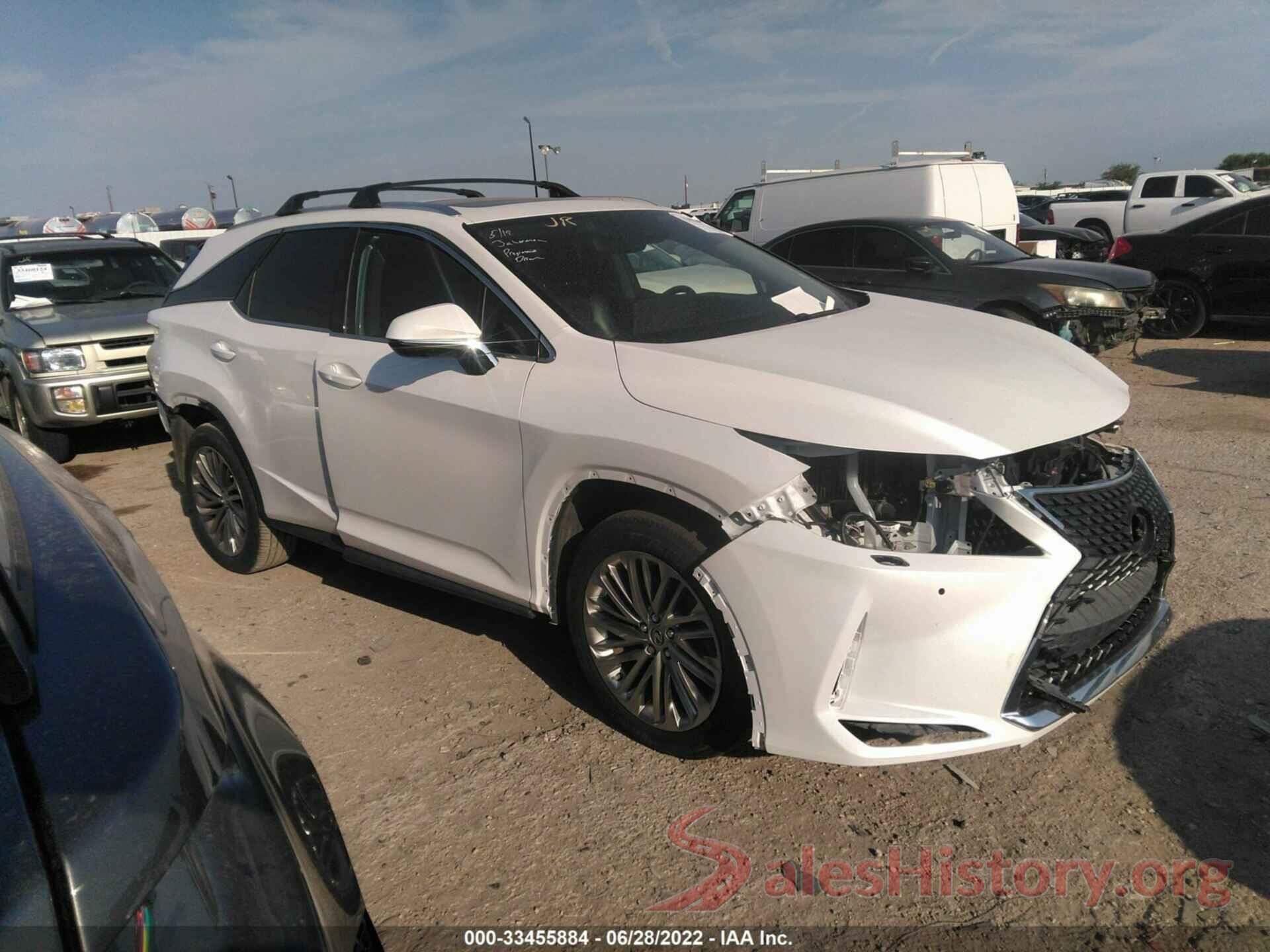 JTJJZKEA7L2016712 2020 LEXUS RX