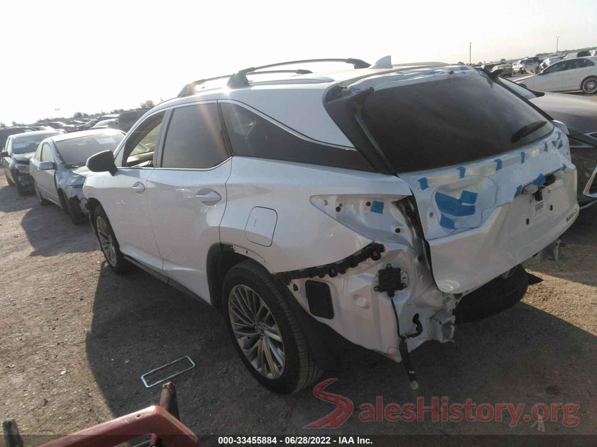 JTJJZKEA7L2016712 2020 LEXUS RX