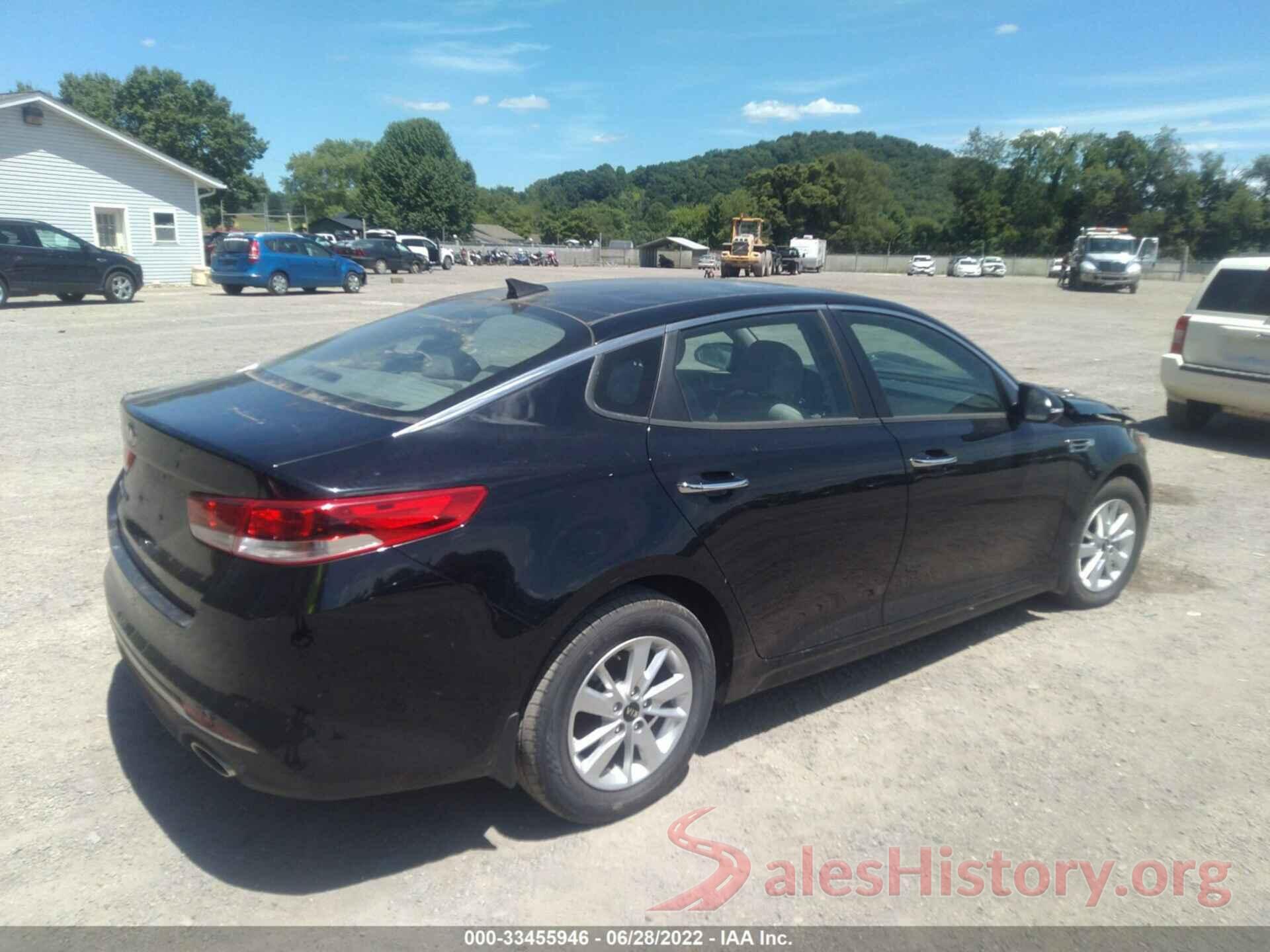 5XXGT4L3XGG100389 2016 KIA OPTIMA