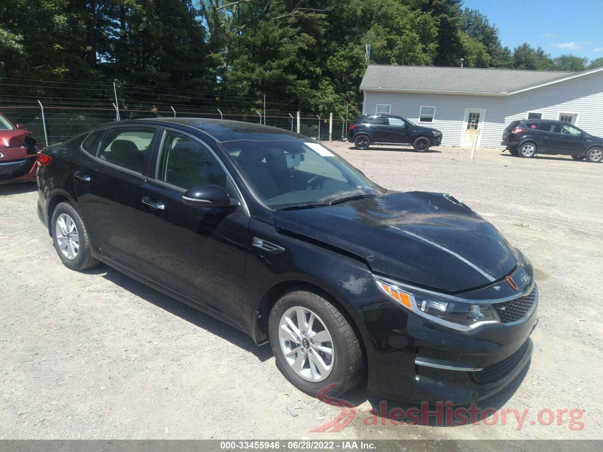 5XXGT4L3XGG100389 2016 KIA OPTIMA