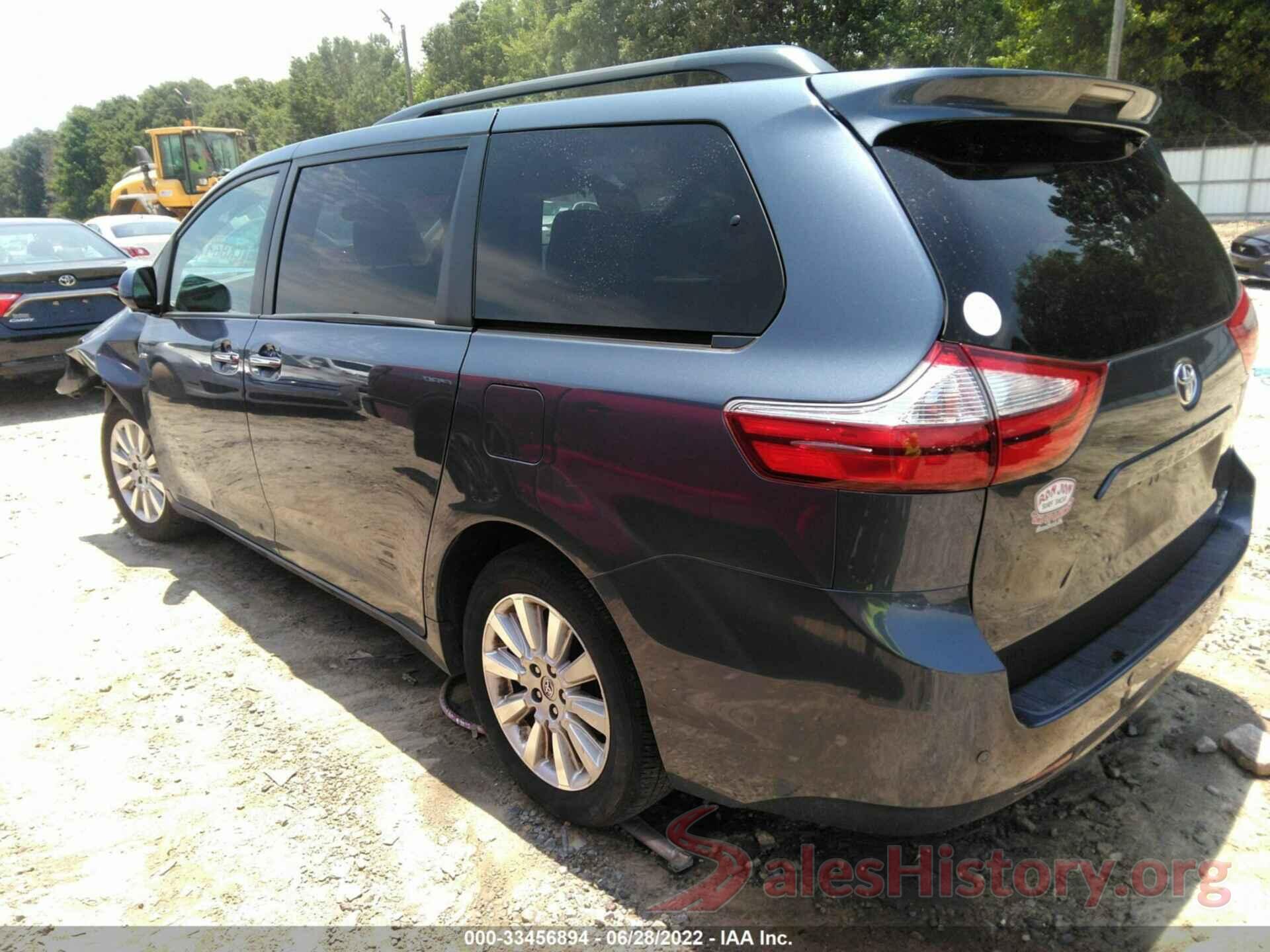 5TDDK3DCXGS143000 2016 TOYOTA SIENNA