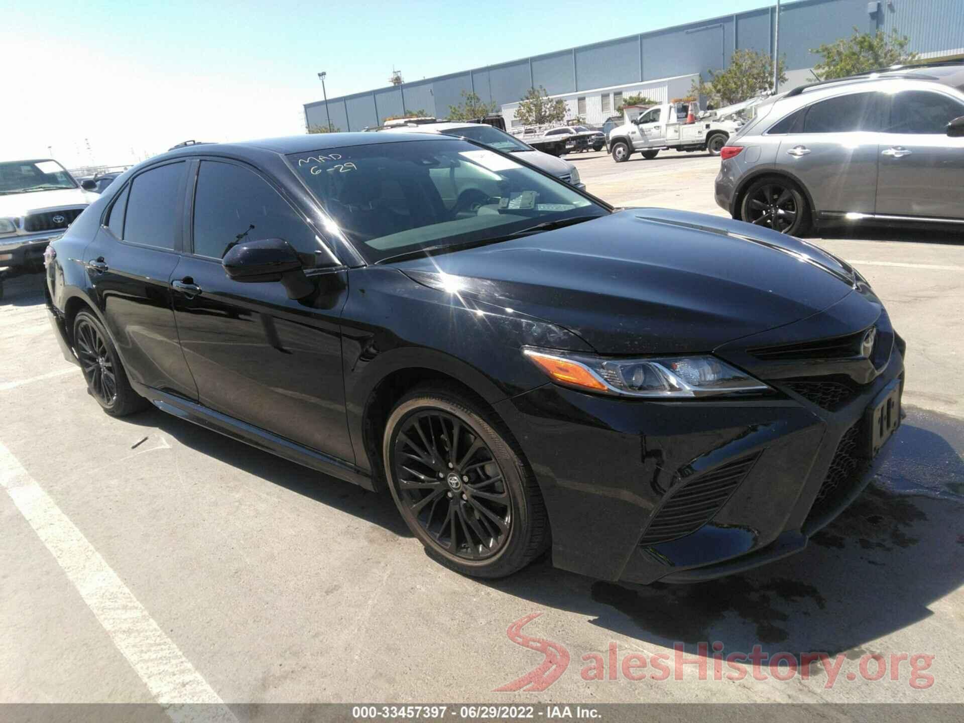 4T1B11HK8KU259649 2019 TOYOTA CAMRY