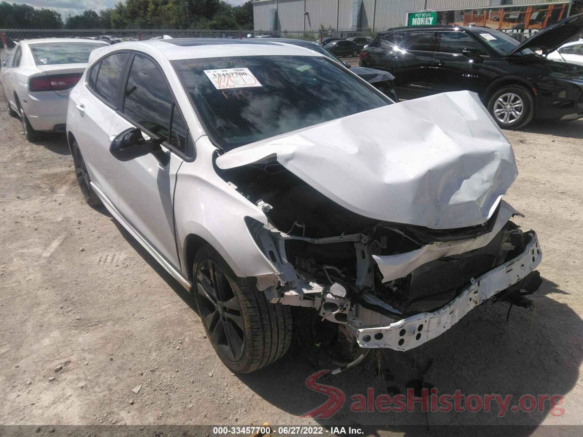 3G1BE6SM6JS649768 2018 CHEVROLET CRUZE