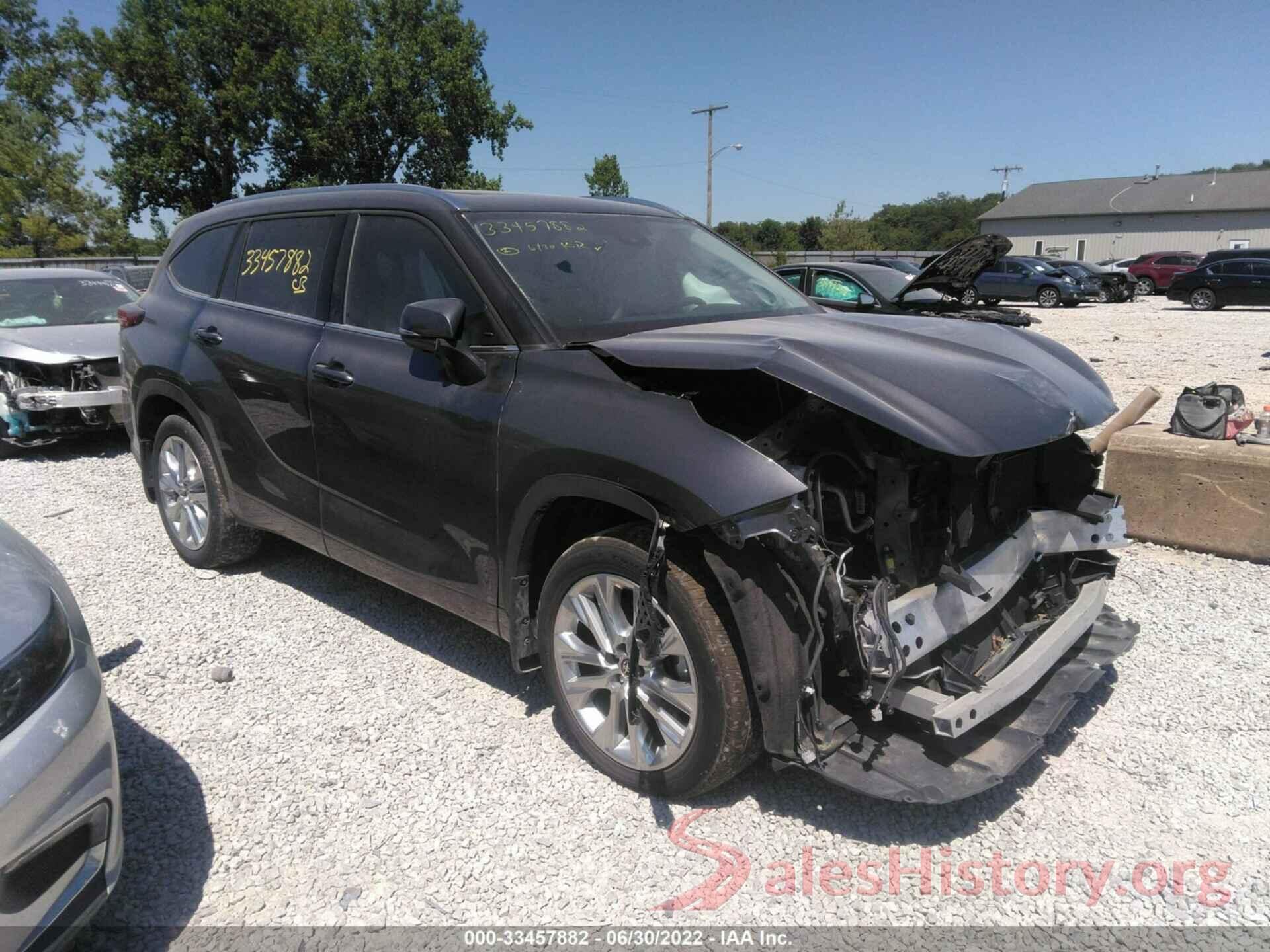 5TDDZRBH4MS084129 2021 TOYOTA HIGHLANDER