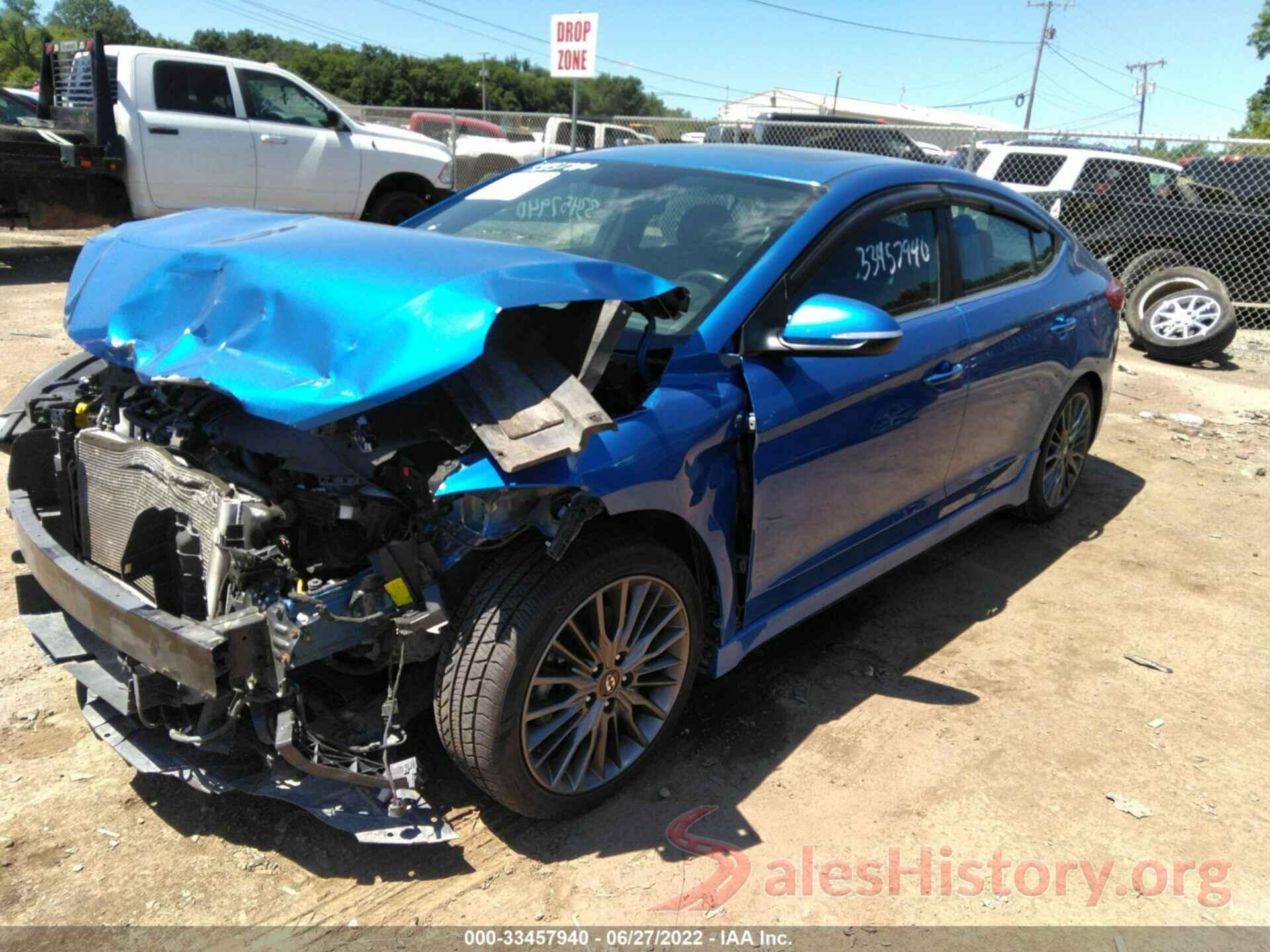 KMHD04LB3JU540888 2018 HYUNDAI ELANTRA