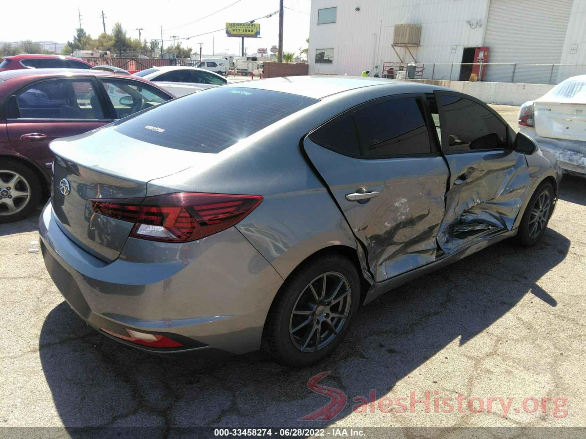 KMHD74LF9KU810450 2019 HYUNDAI ELANTRA