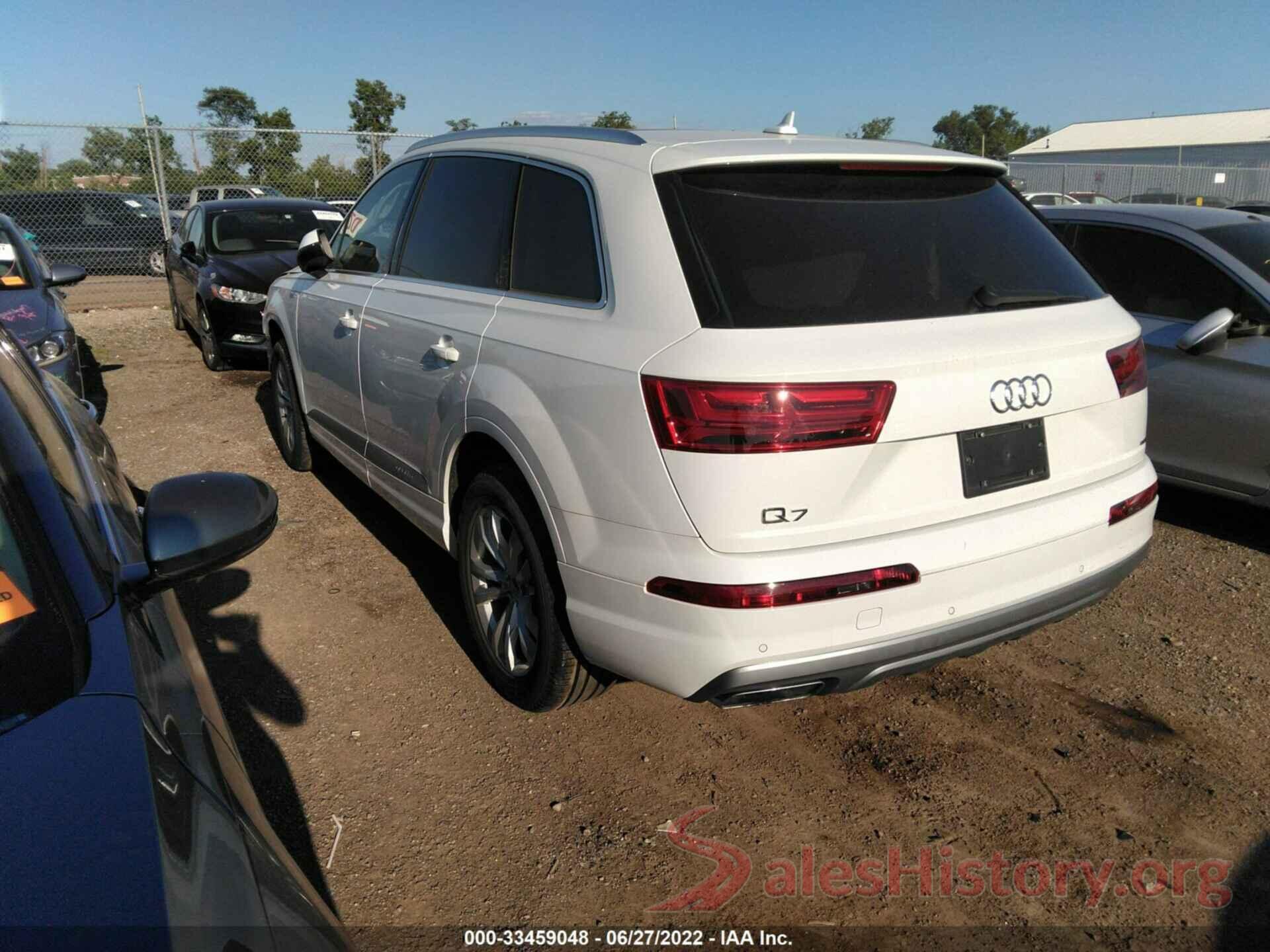 WA1AHAF77KD032599 2019 AUDI Q7