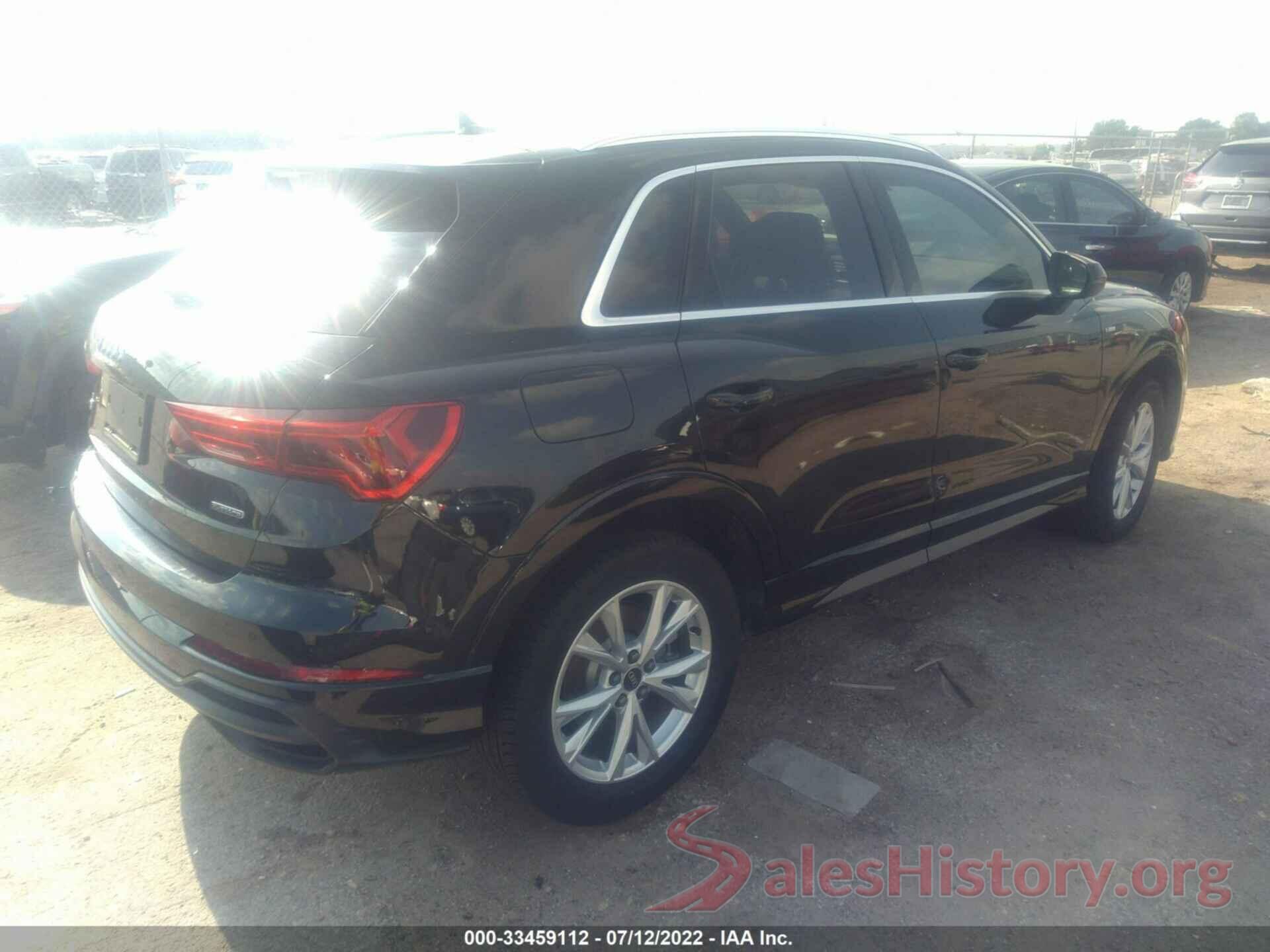 WA1DECF38M1065937 2021 AUDI Q3