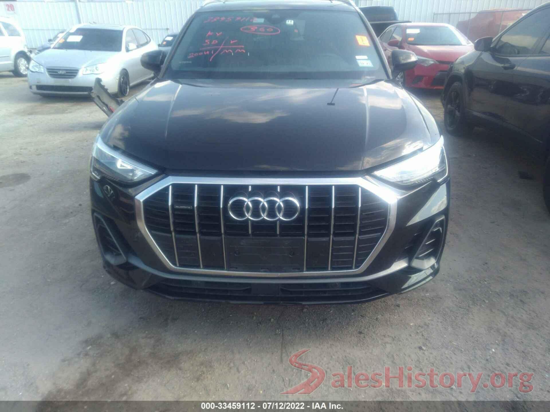 WA1DECF38M1065937 2021 AUDI Q3