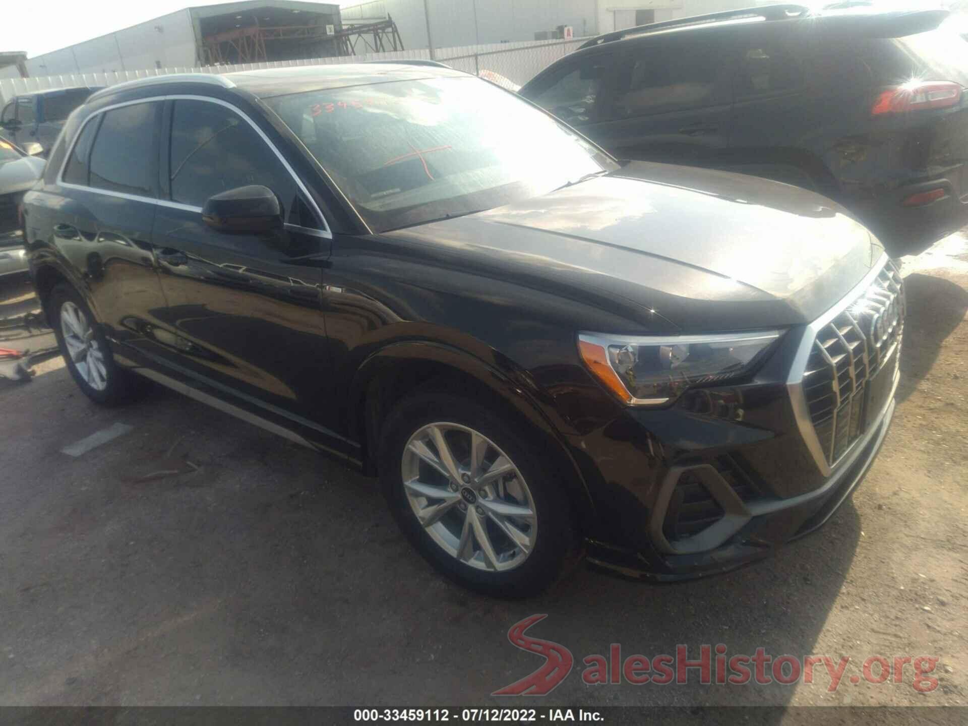 WA1DECF38M1065937 2021 AUDI Q3