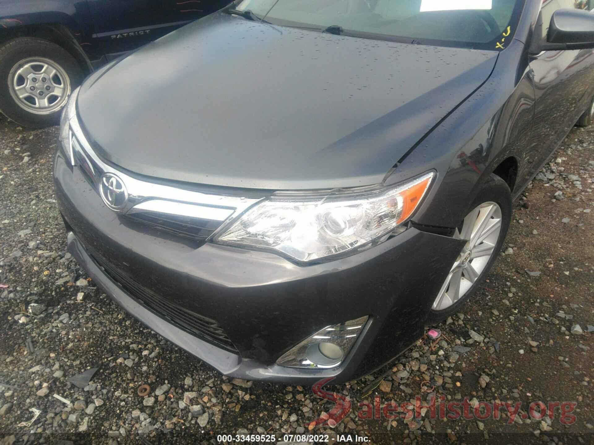 4T1BF1FK4CU165662 2012 TOYOTA CAMRY