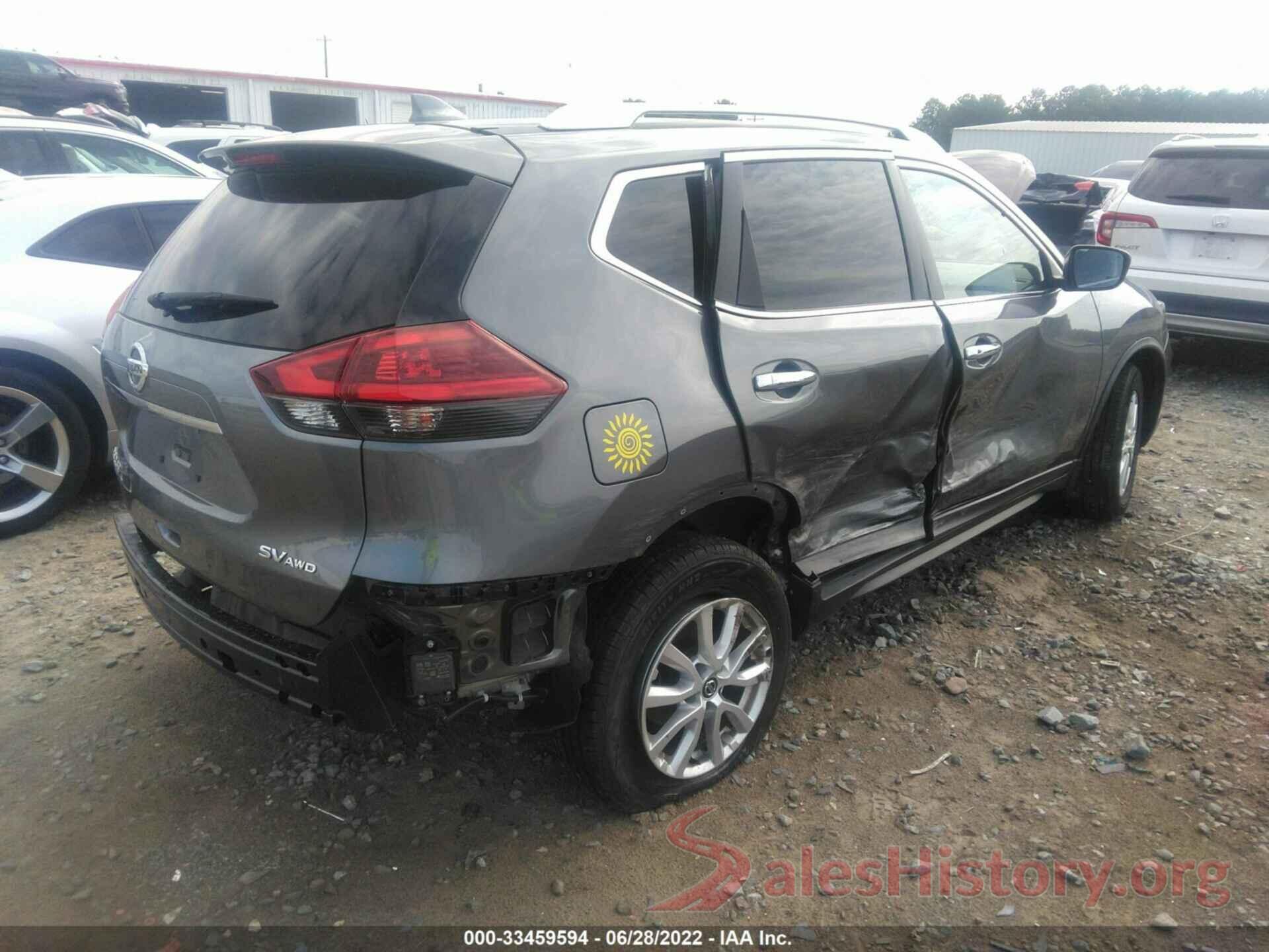 JN8AT2MV8KW387124 2019 NISSAN ROGUE