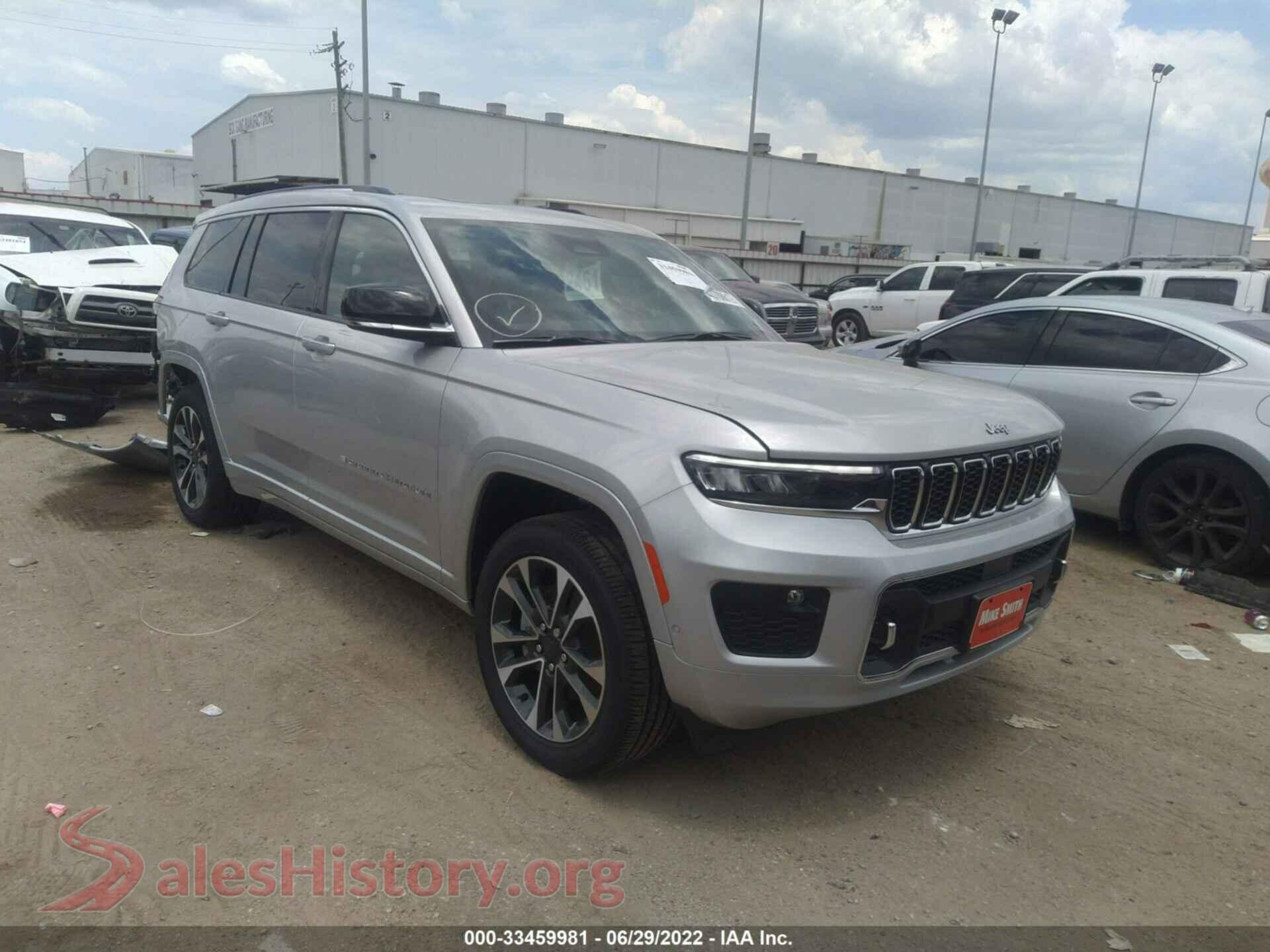 1C4RJJDG0N8529183 2022 JEEP GRAND CHEROKEE L