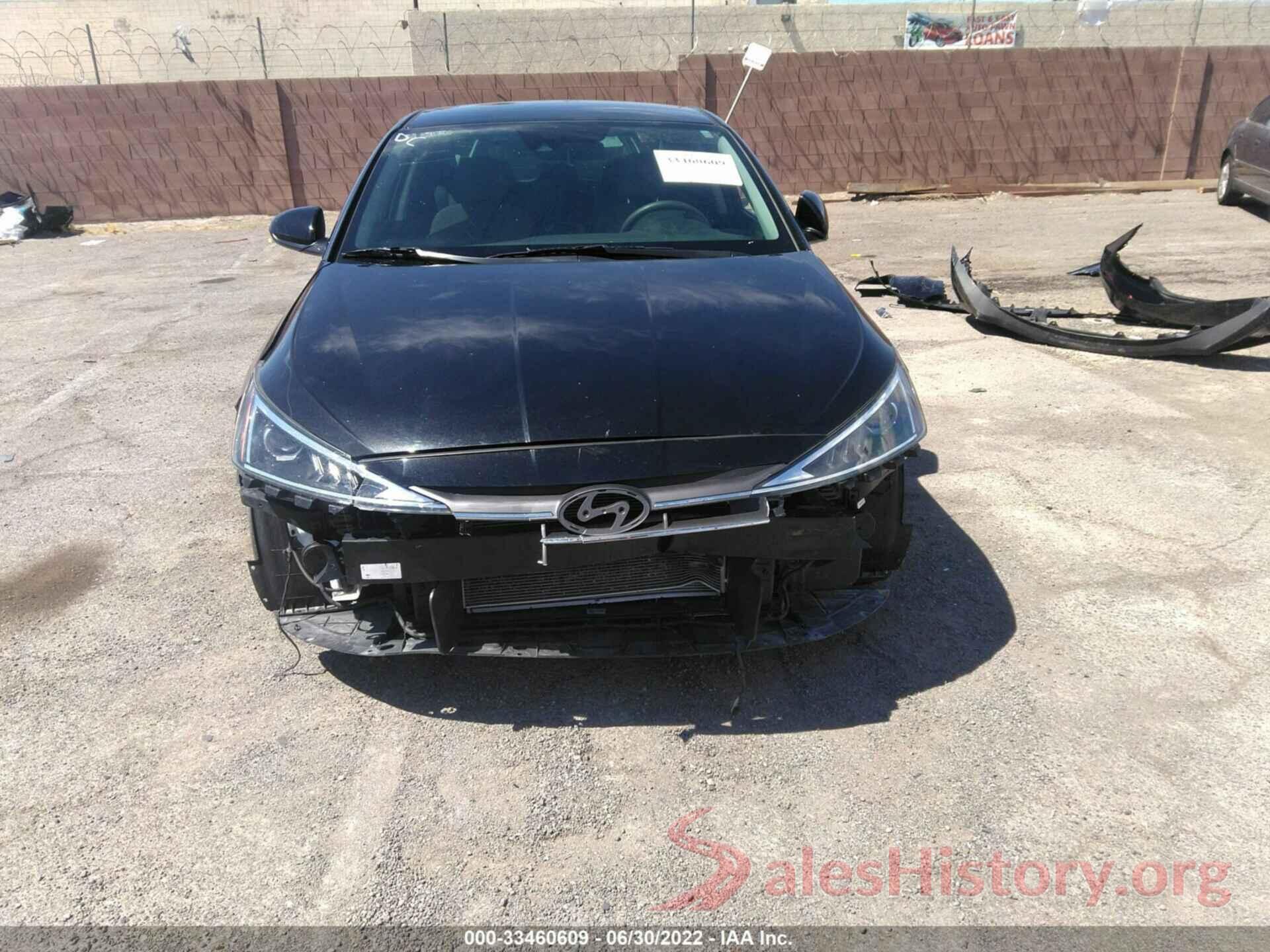 5NPD84LF9LH502109 2020 HYUNDAI ELANTRA