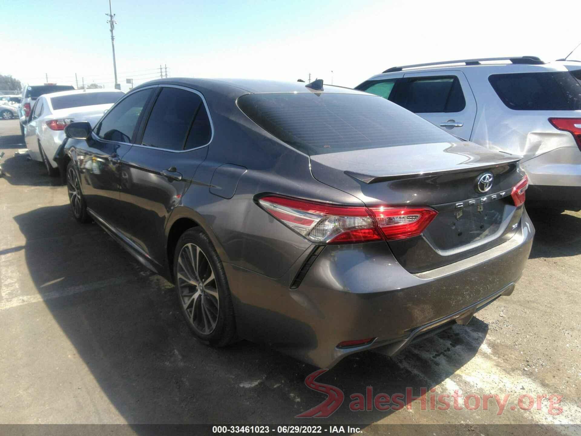 4T1B11HK7KU791538 2019 TOYOTA CAMRY