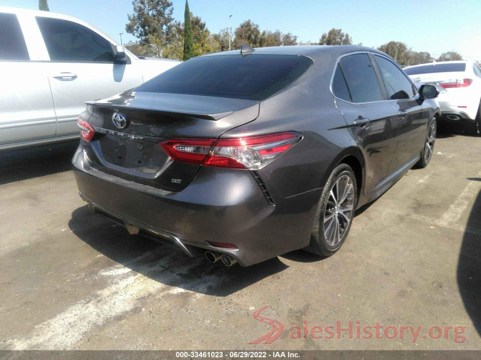 4T1B11HK7KU791538 2019 TOYOTA CAMRY