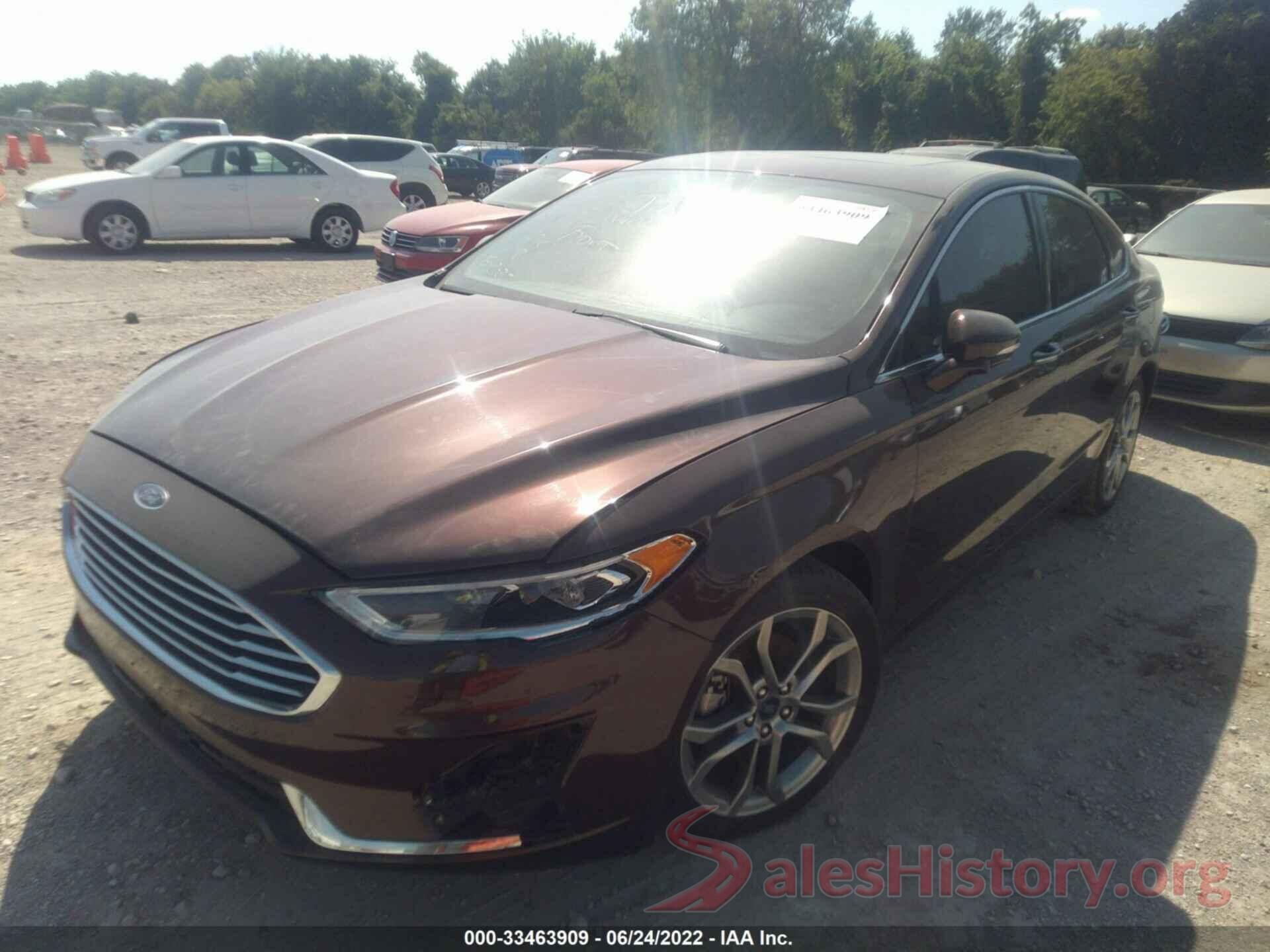 3FA6P0CD1KR257584 2019 FORD FUSION