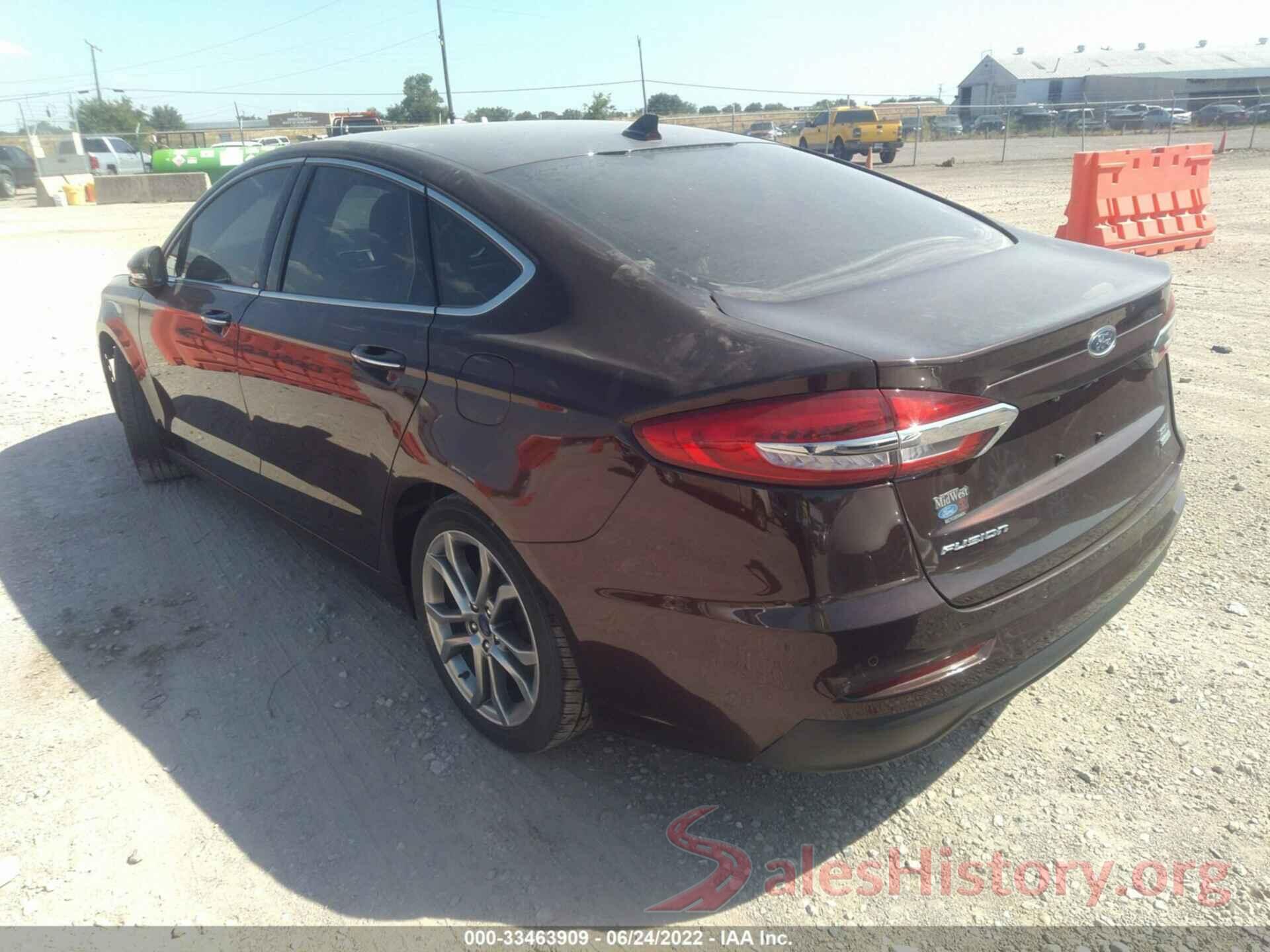 3FA6P0CD1KR257584 2019 FORD FUSION