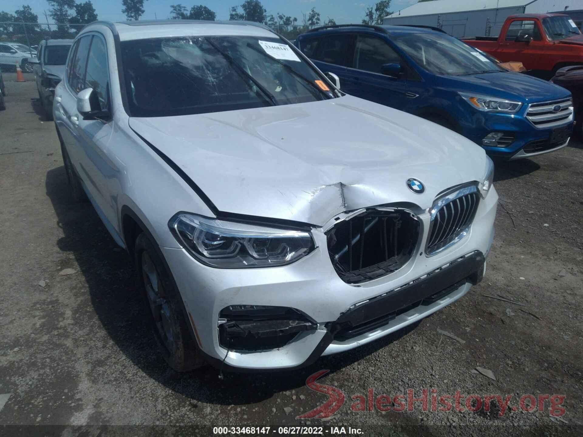 5UXTY5C07L9B12424 2020 BMW X3