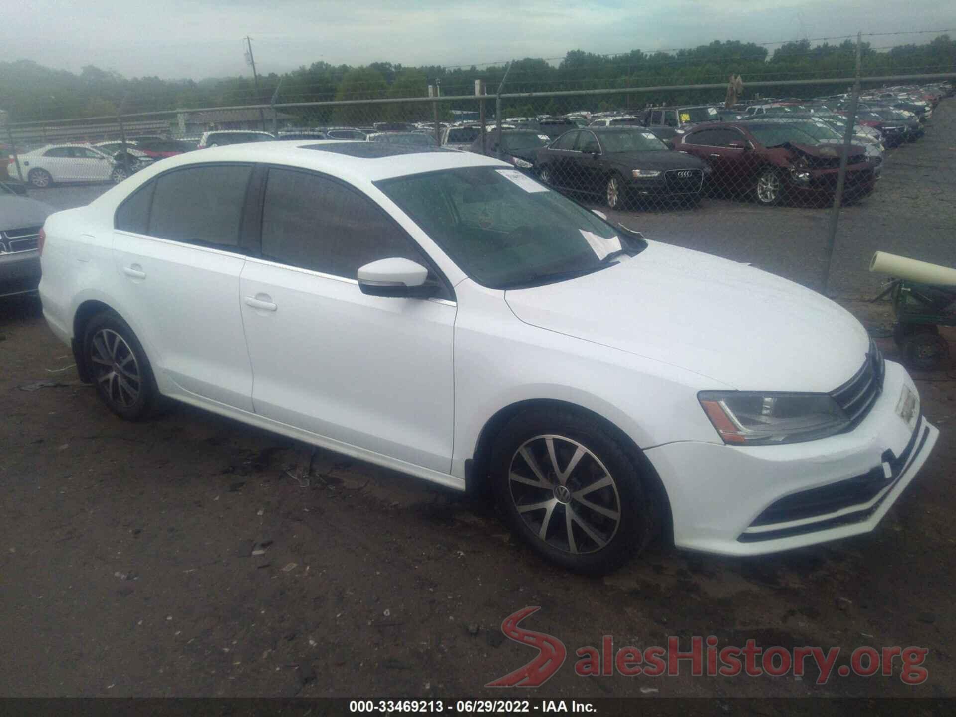 3VWDB7AJ8HM241807 2017 VOLKSWAGEN JETTA