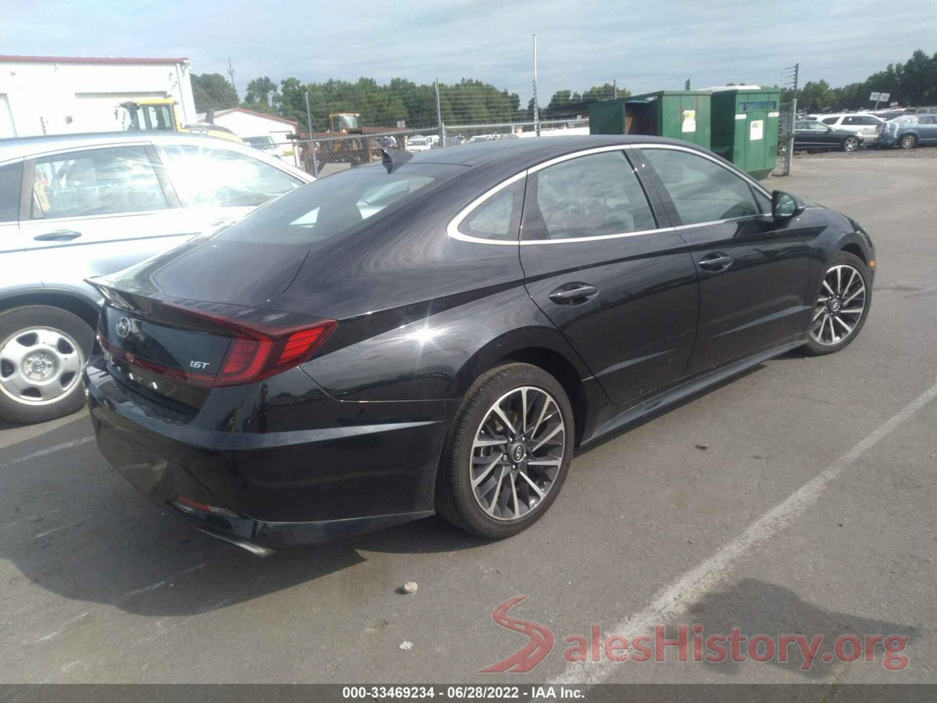 5NPEJ4J2XLH028924 2020 HYUNDAI SONATA