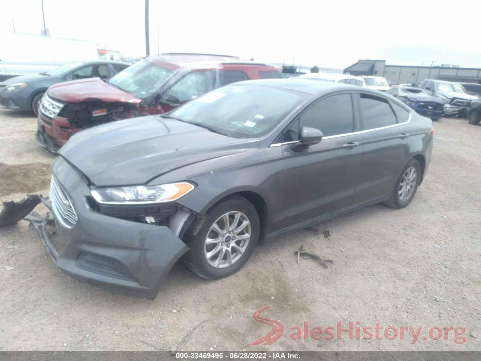 3FA6P0G7XGR376018 2016 FORD FUSION