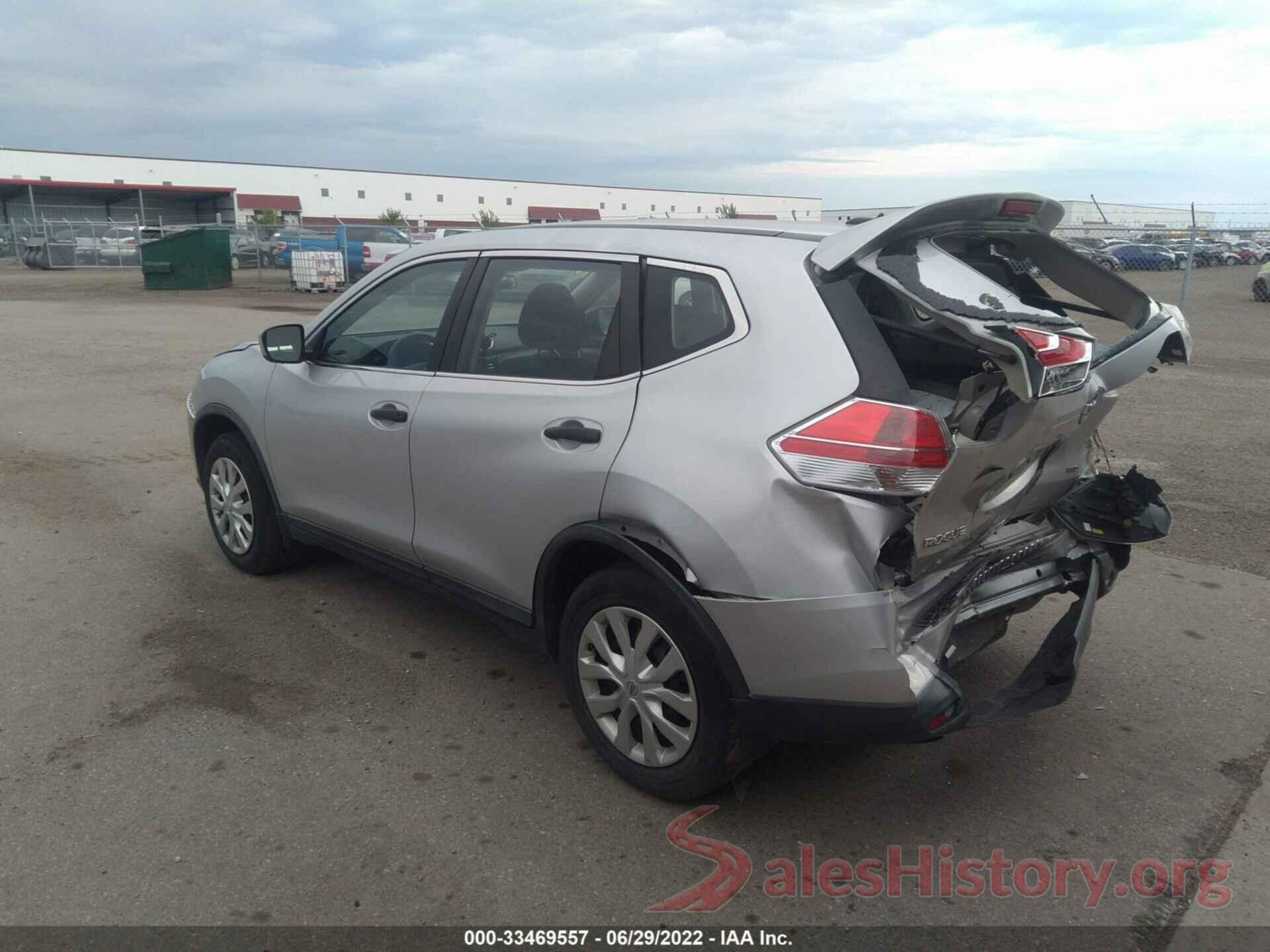 KNMAT2MV2GP649507 2016 NISSAN ROGUE