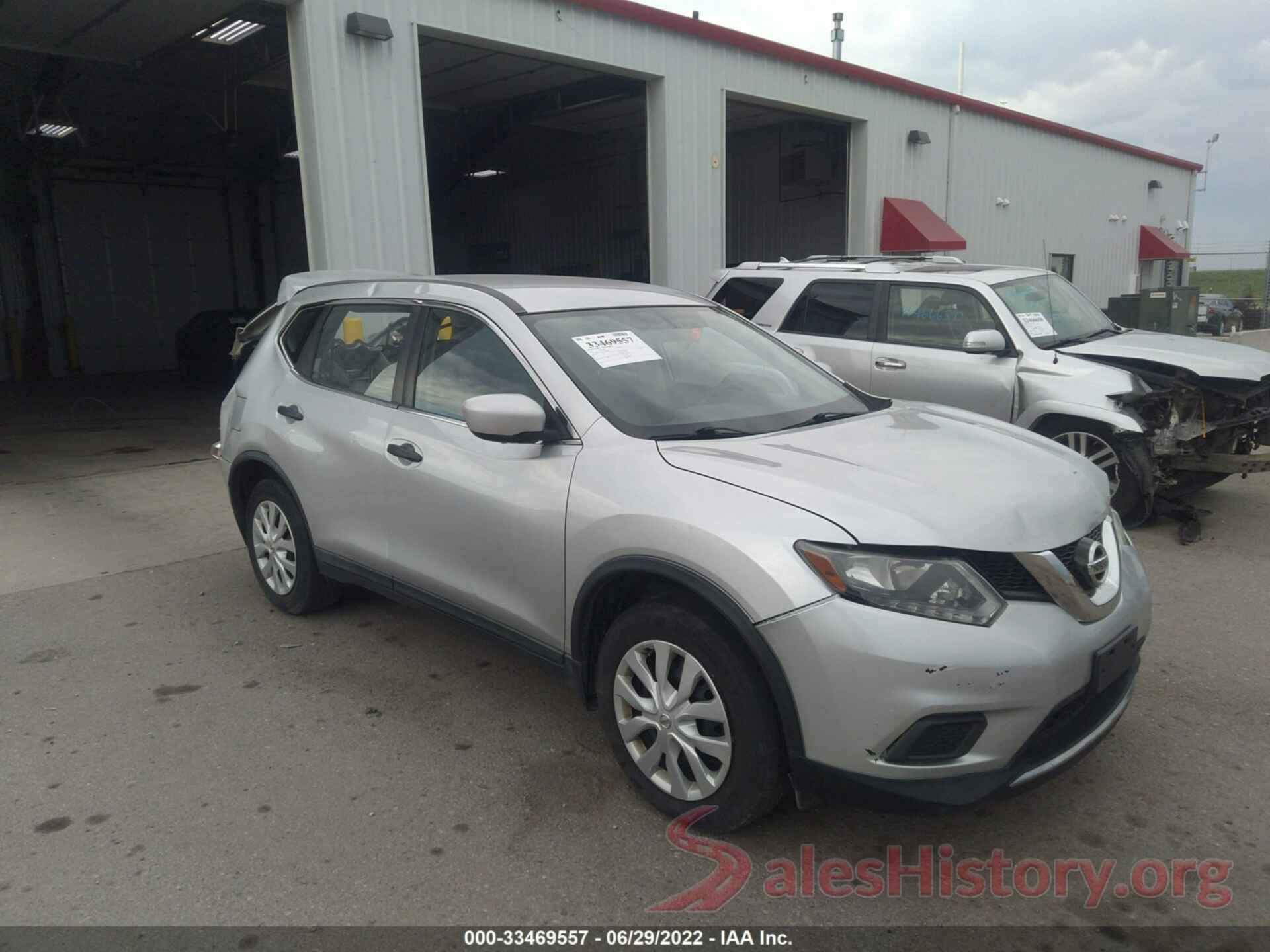 KNMAT2MV2GP649507 2016 NISSAN ROGUE