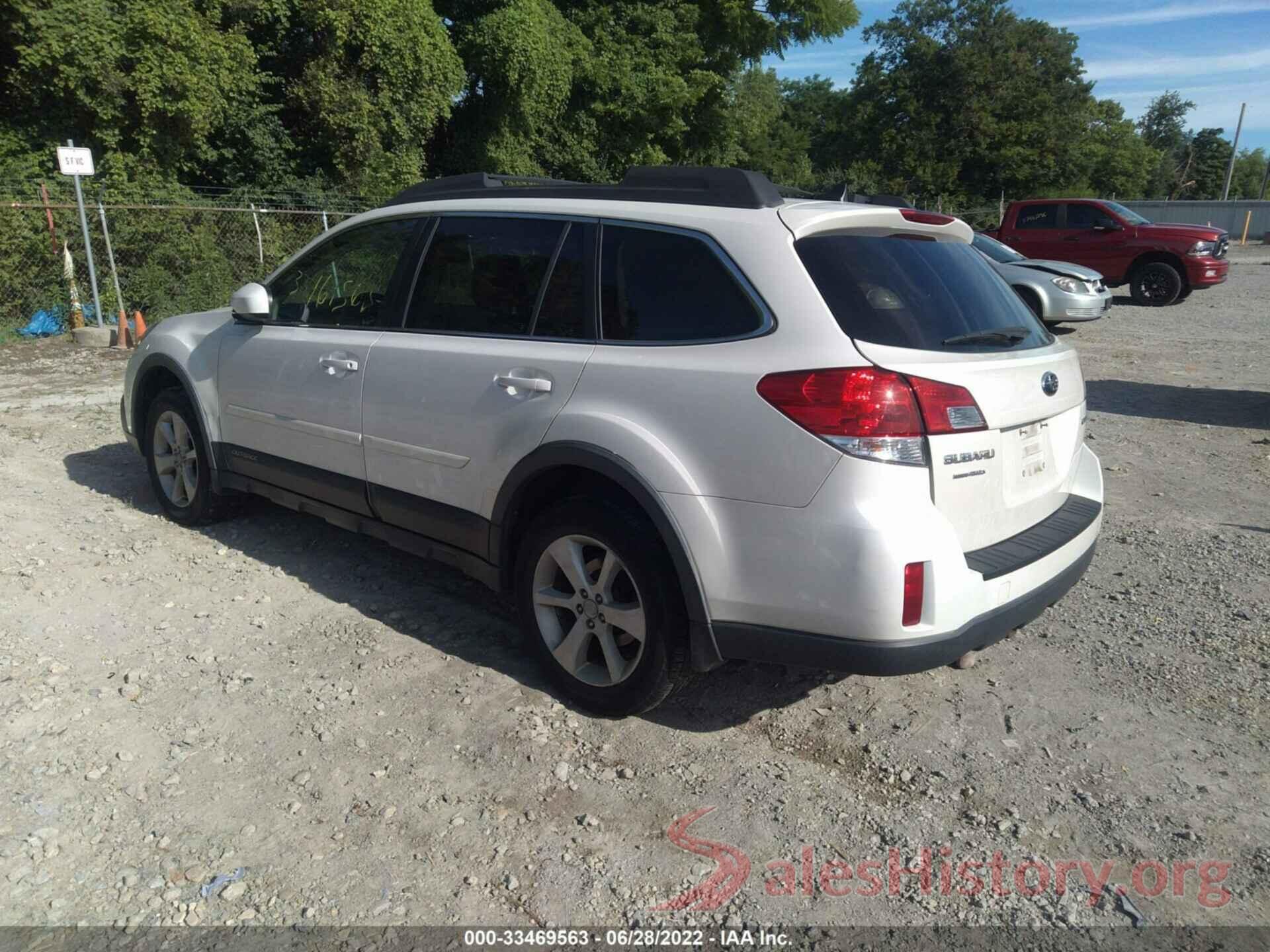 4S4BRCCC7E3302733 2014 SUBARU OUTBACK