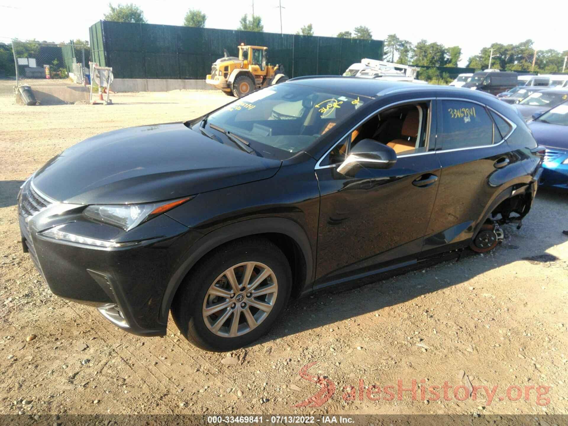 JTJDARDZ4M2247511 2021 LEXUS NX