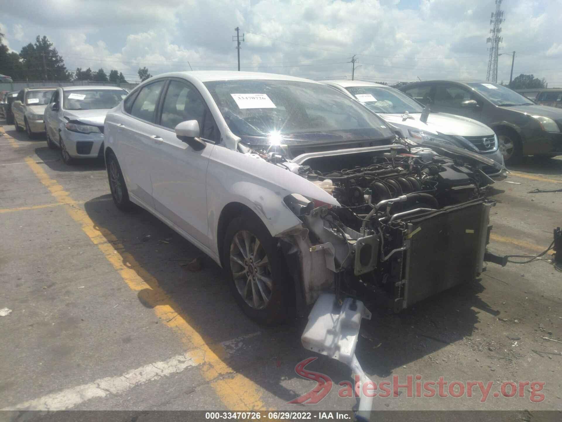 3FA6P0H78HR137261 2017 FORD FUSION