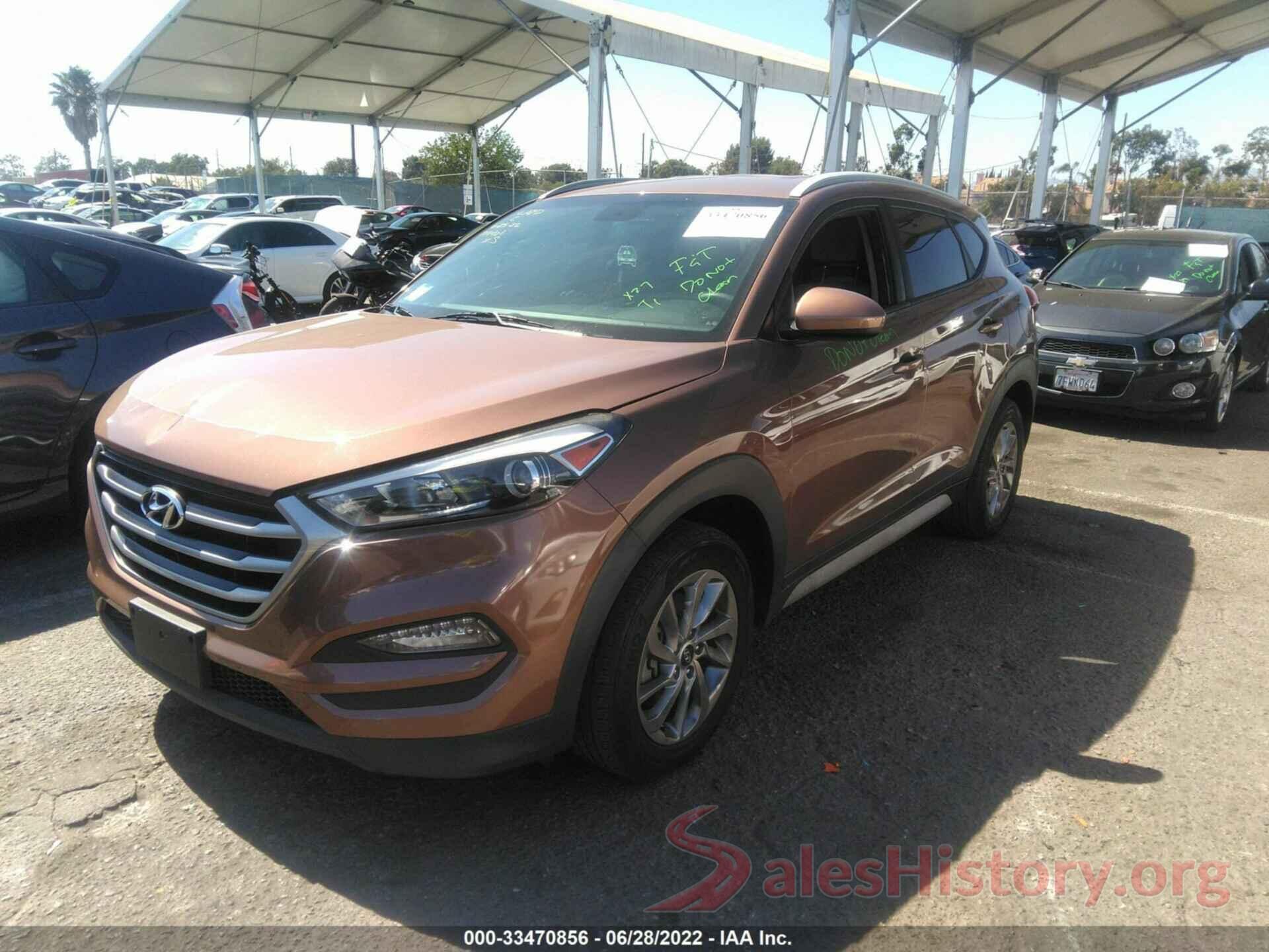 KM8J33A41HU563606 2017 HYUNDAI TUCSON