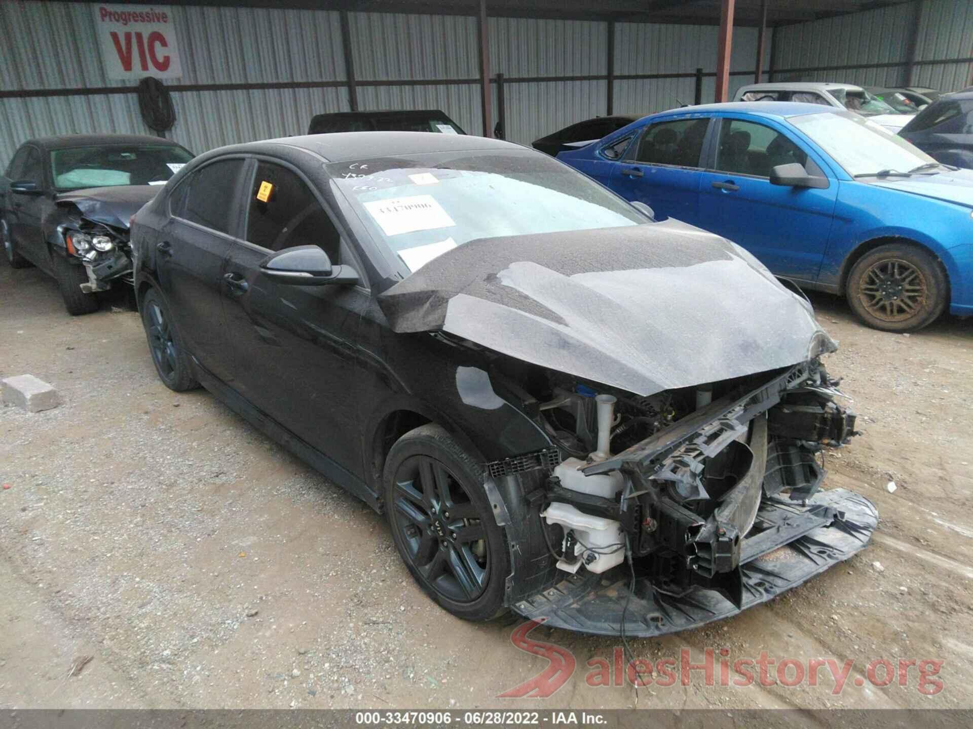 3KPF34AD1LE258808 2020 KIA FORTE