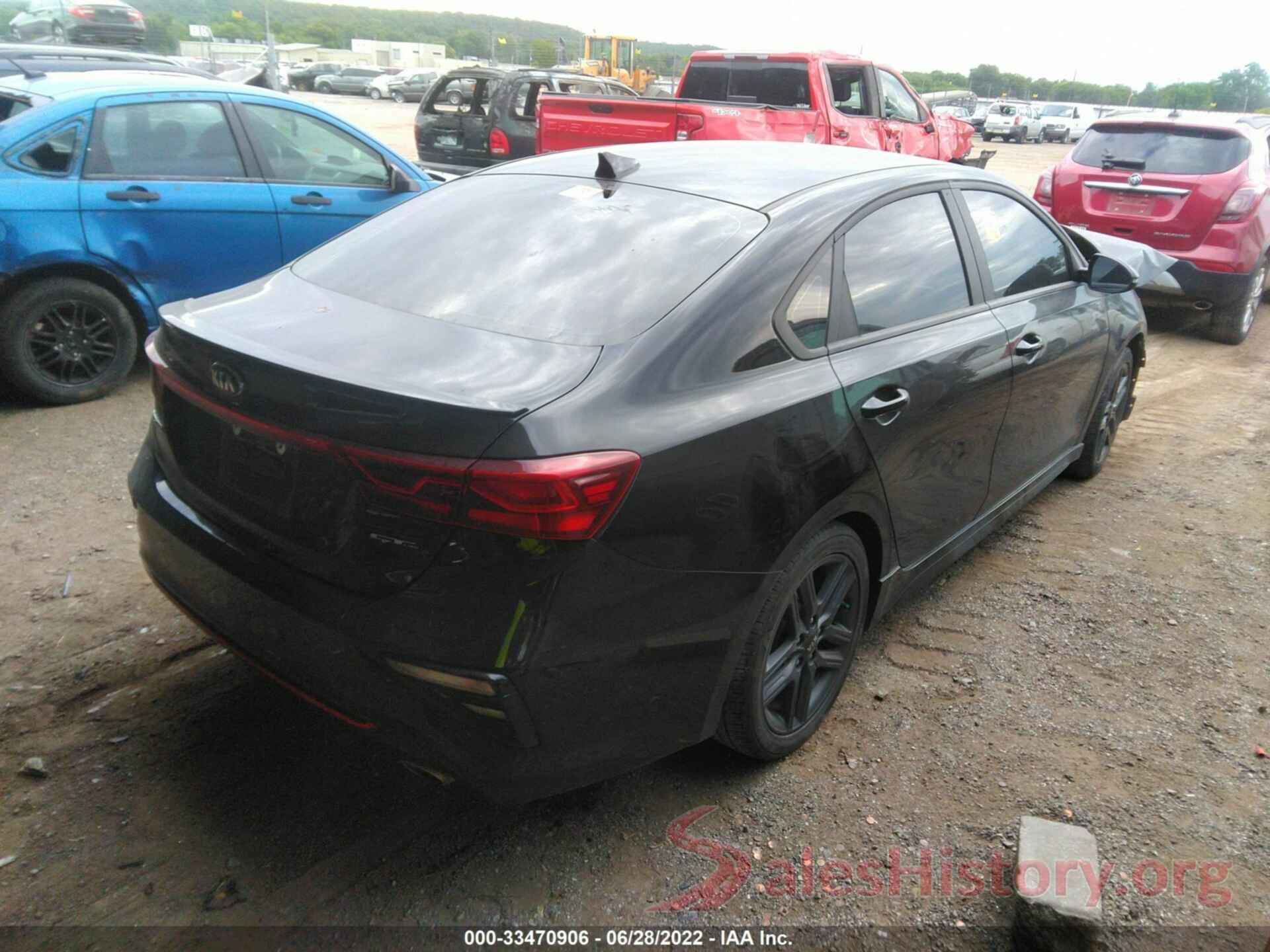 3KPF34AD1LE258808 2020 KIA FORTE