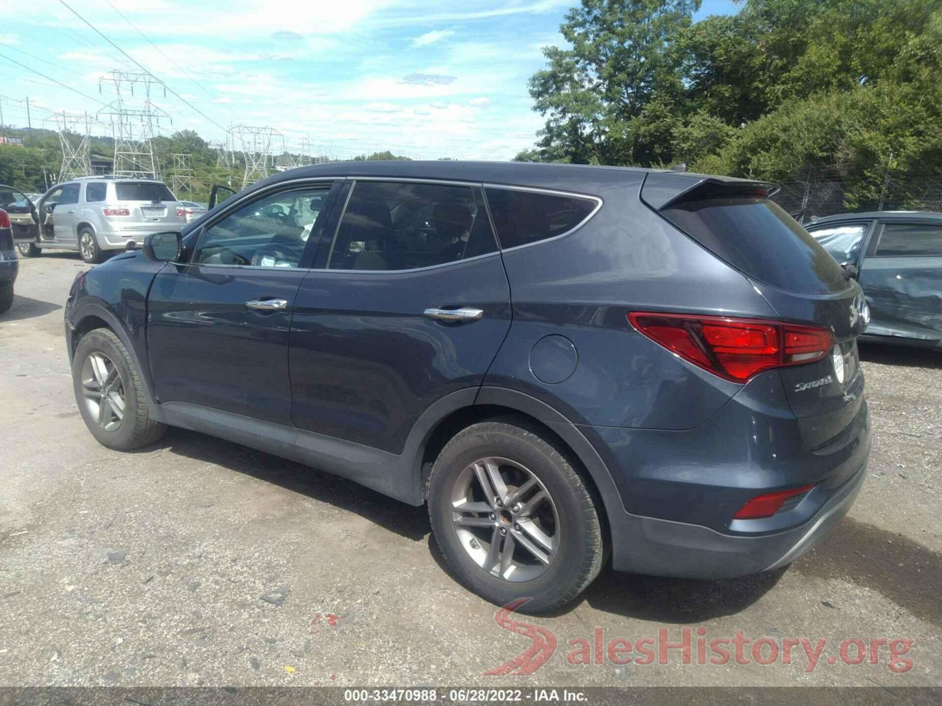 5NMZT3LB7JH081139 2018 HYUNDAI SANTA FE SPORT