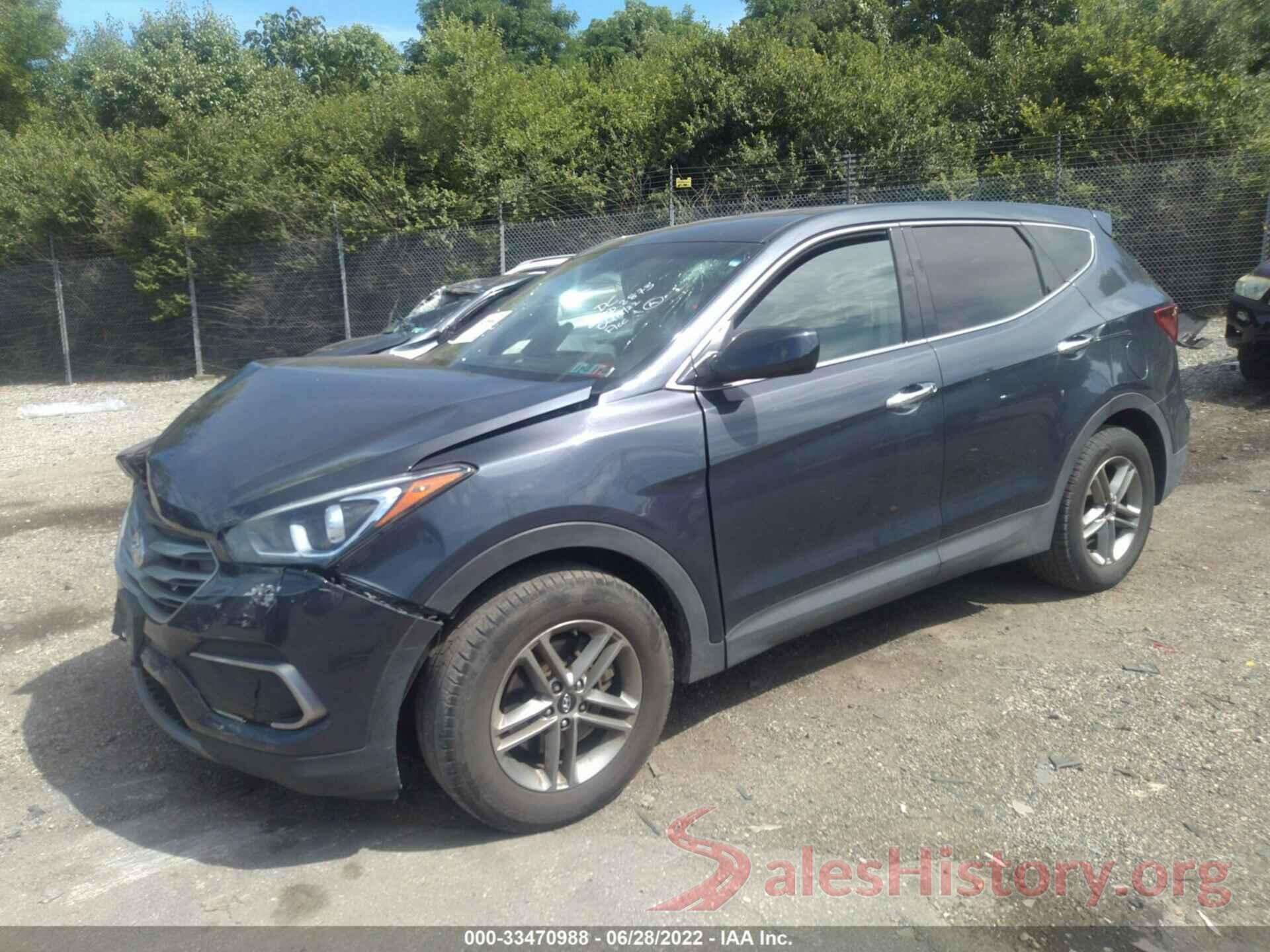 5NMZT3LB7JH081139 2018 HYUNDAI SANTA FE SPORT