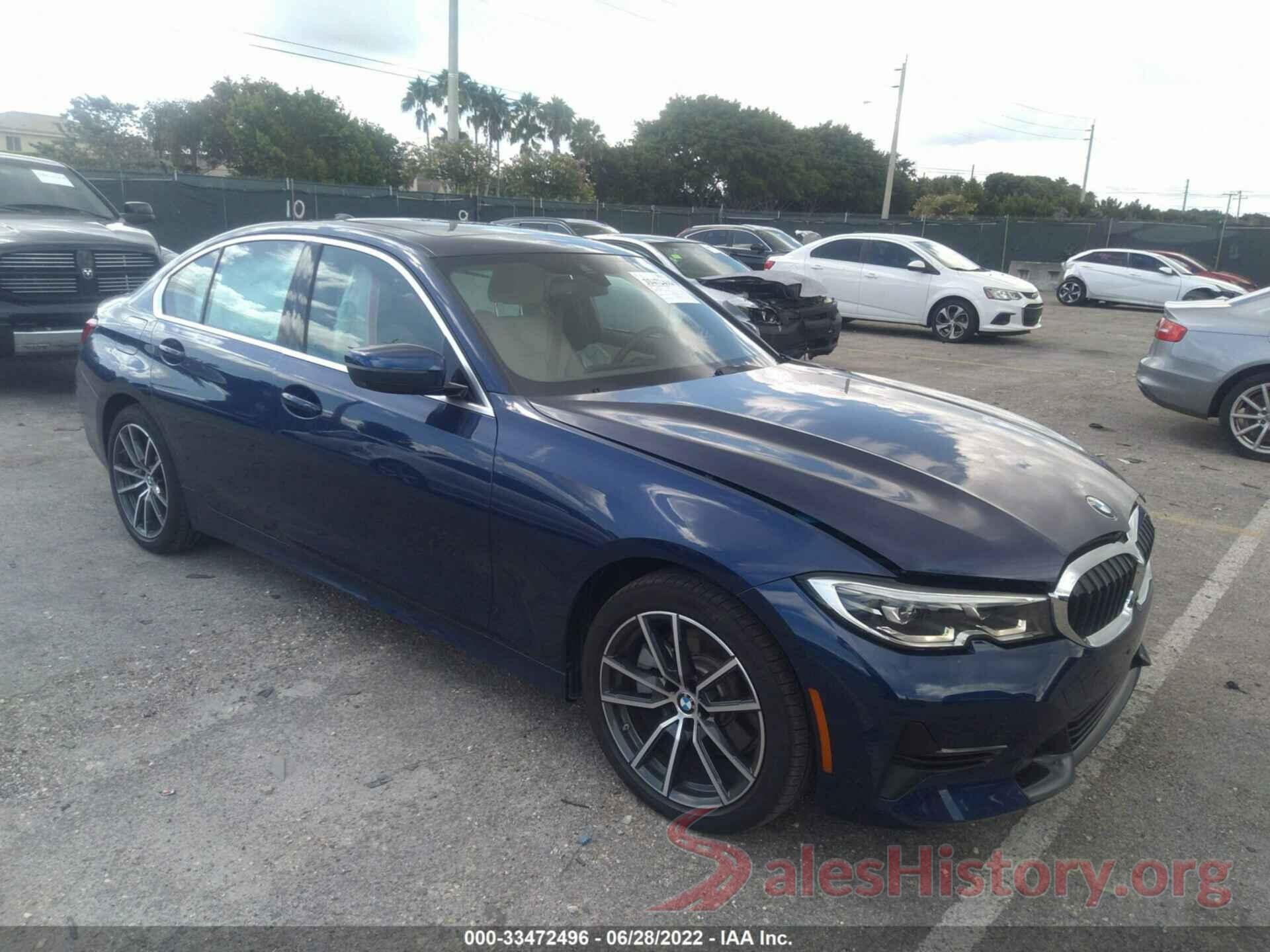 3MW5R7J09L8B25959 2020 BMW 3 SERIES