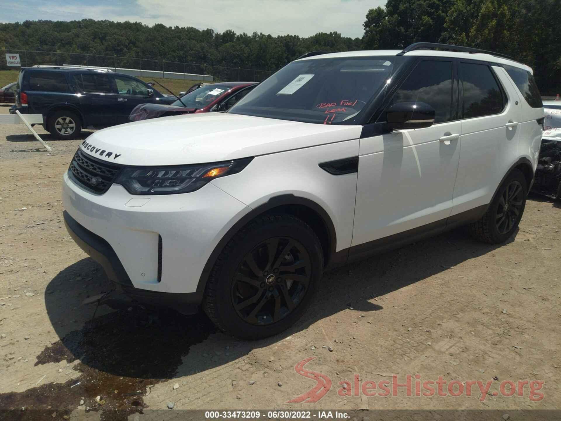 SALRG2RV5K2406319 2019 LAND ROVER DISCOVERY