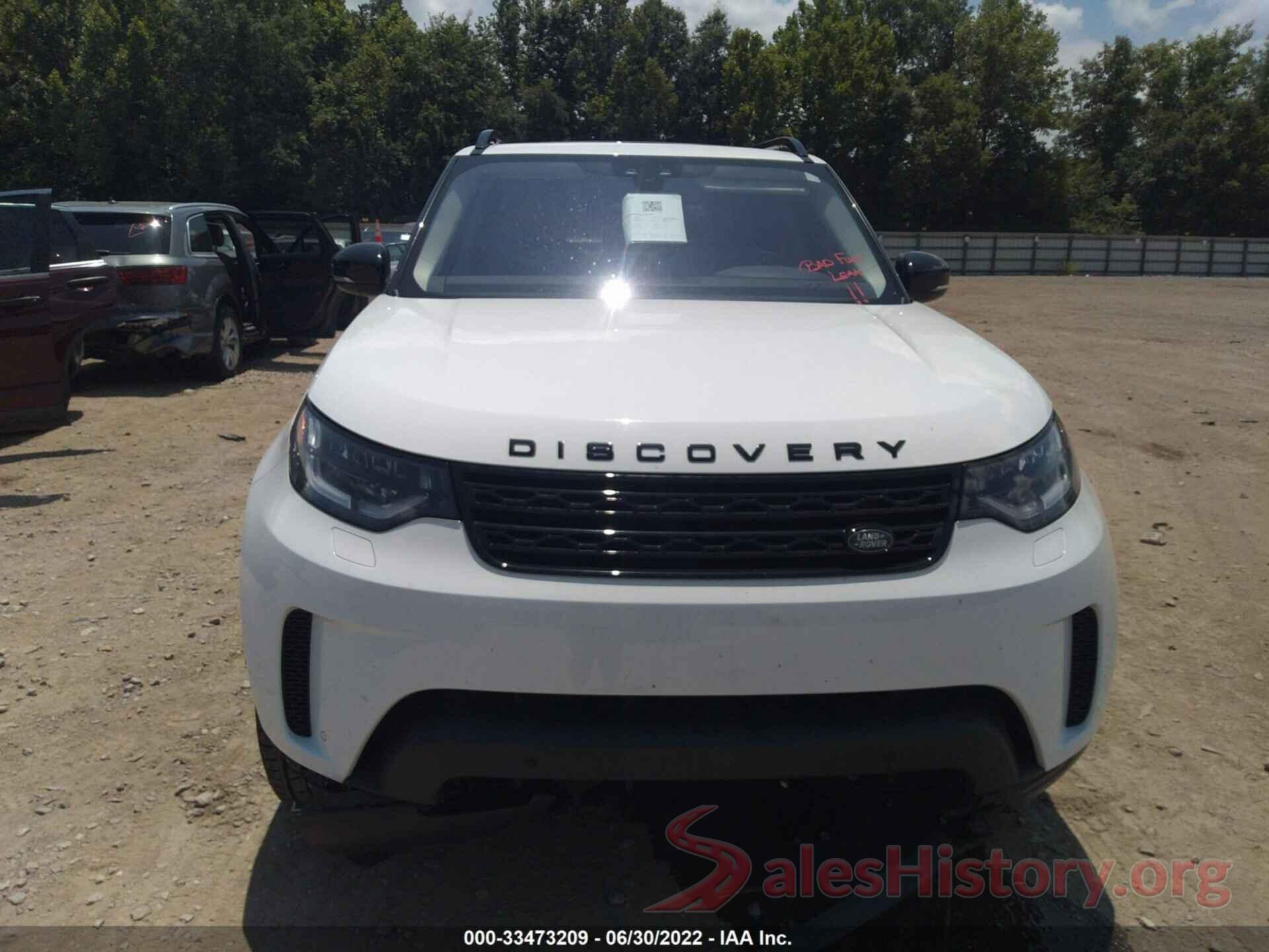 SALRG2RV5K2406319 2019 LAND ROVER DISCOVERY