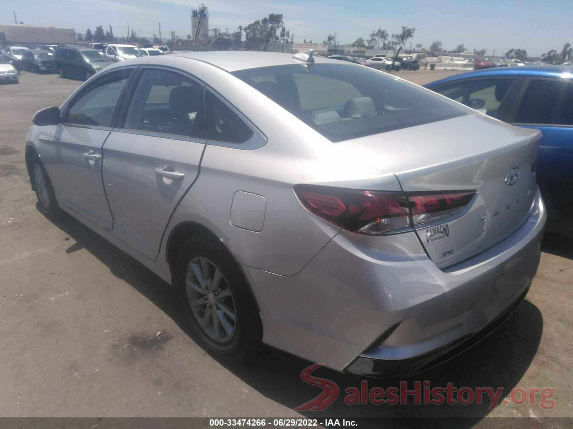 5NPE24AF0JH686345 2018 HYUNDAI SONATA