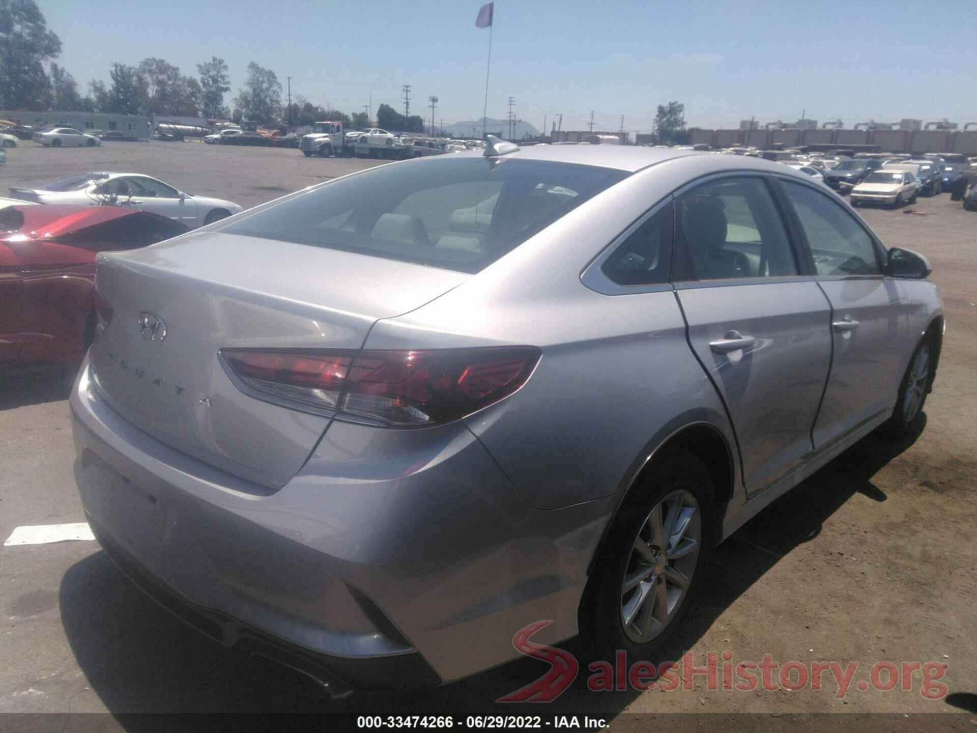 5NPE24AF0JH686345 2018 HYUNDAI SONATA