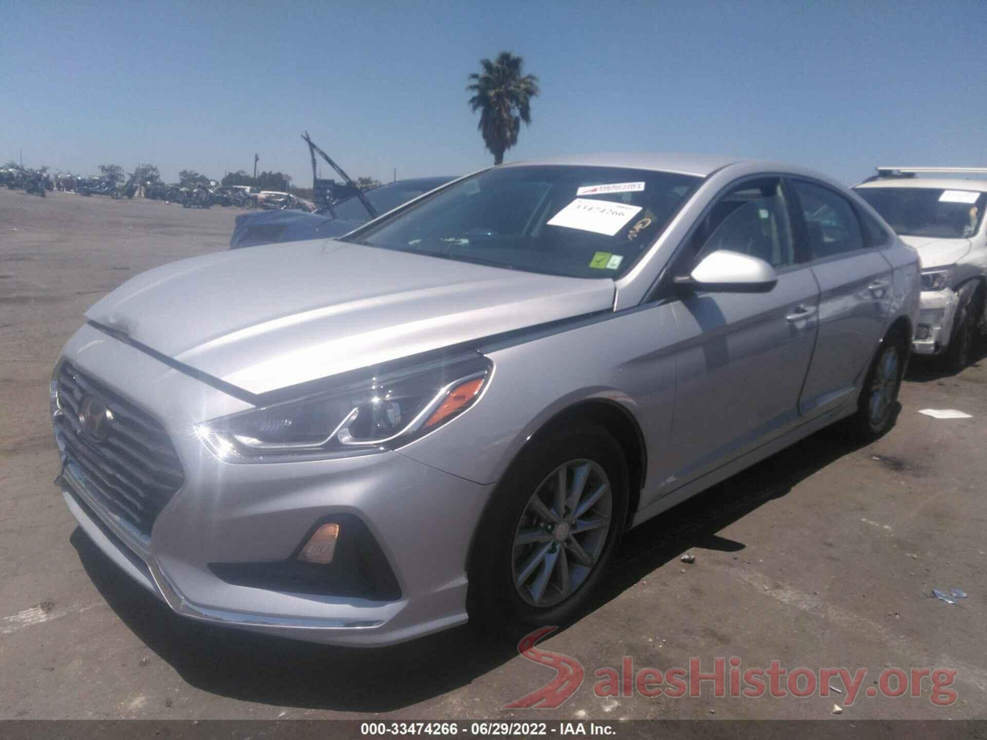 5NPE24AF0JH686345 2018 HYUNDAI SONATA