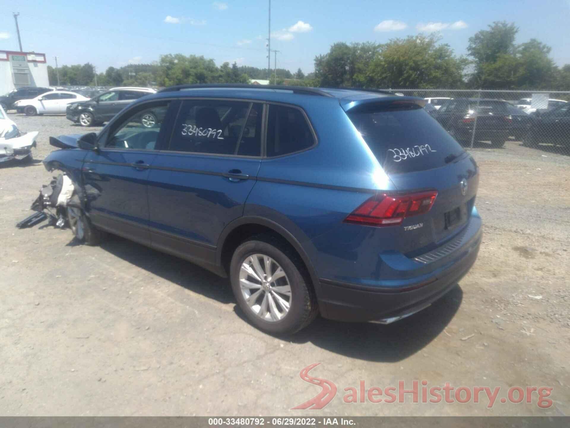 3VV0B7AXXKM005982 2019 VOLKSWAGEN TIGUAN