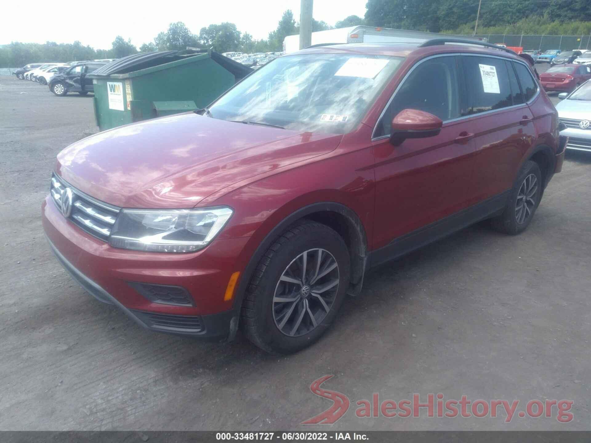 3VV2B7AX7KM132925 2019 VOLKSWAGEN TIGUAN